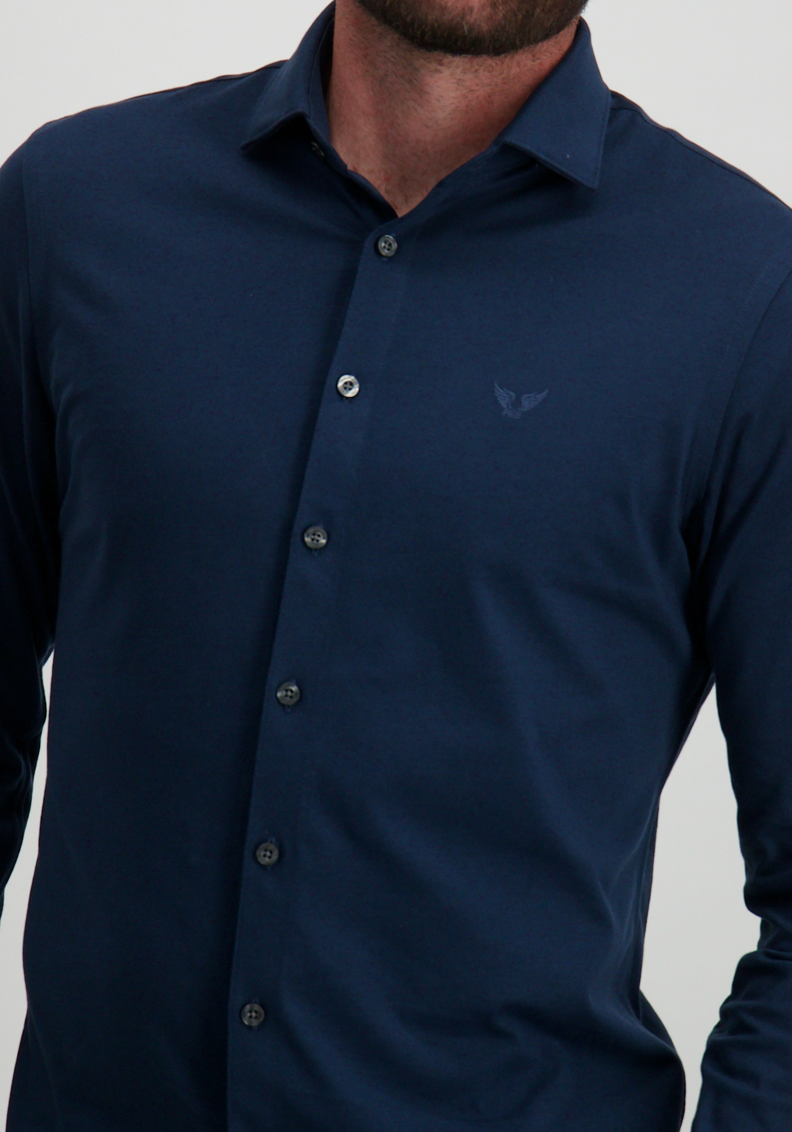 PME Legend Overhemd PSI2400033 Donker blauw