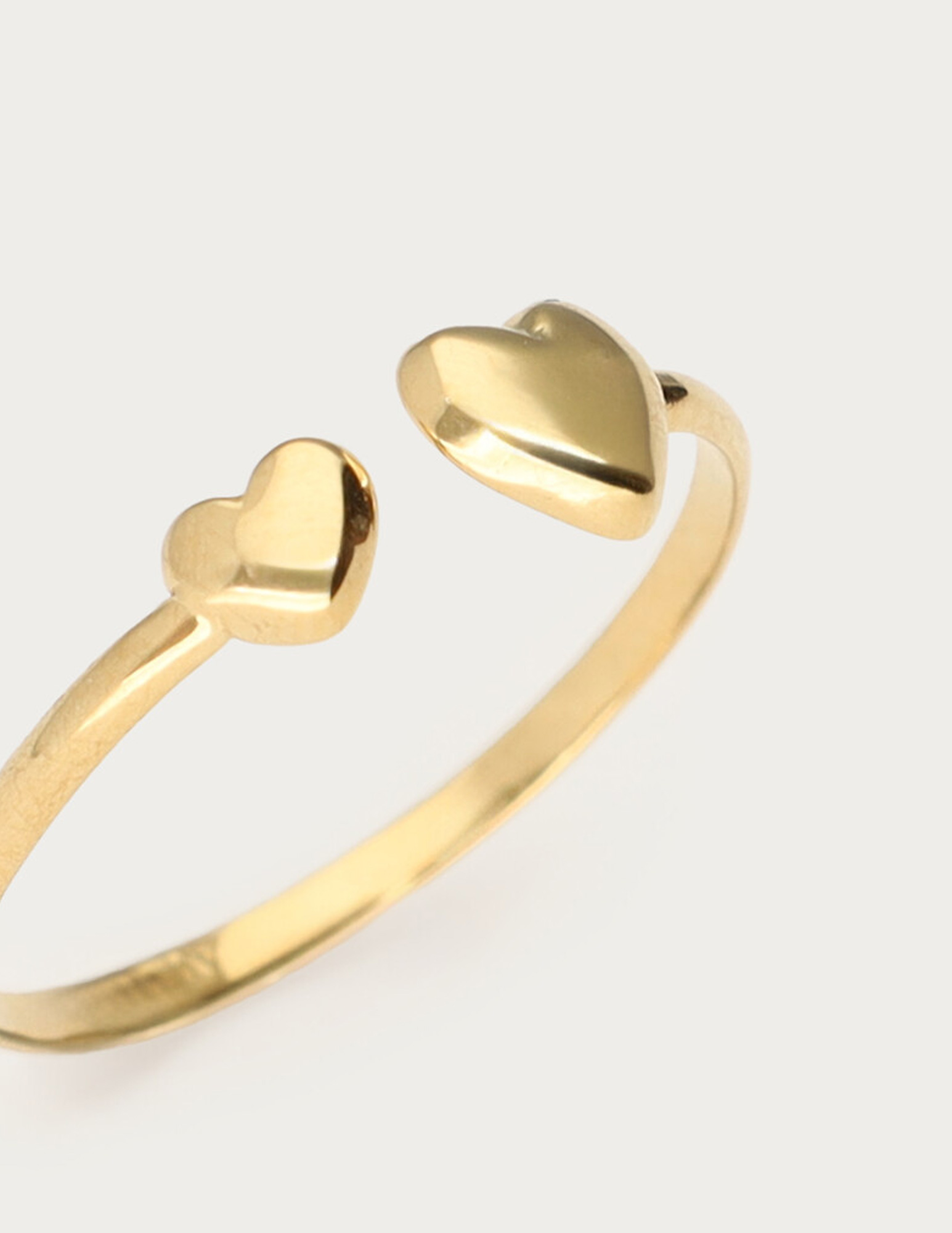 My Jewellery Ring met dubbel hartje MJ14829 Goud