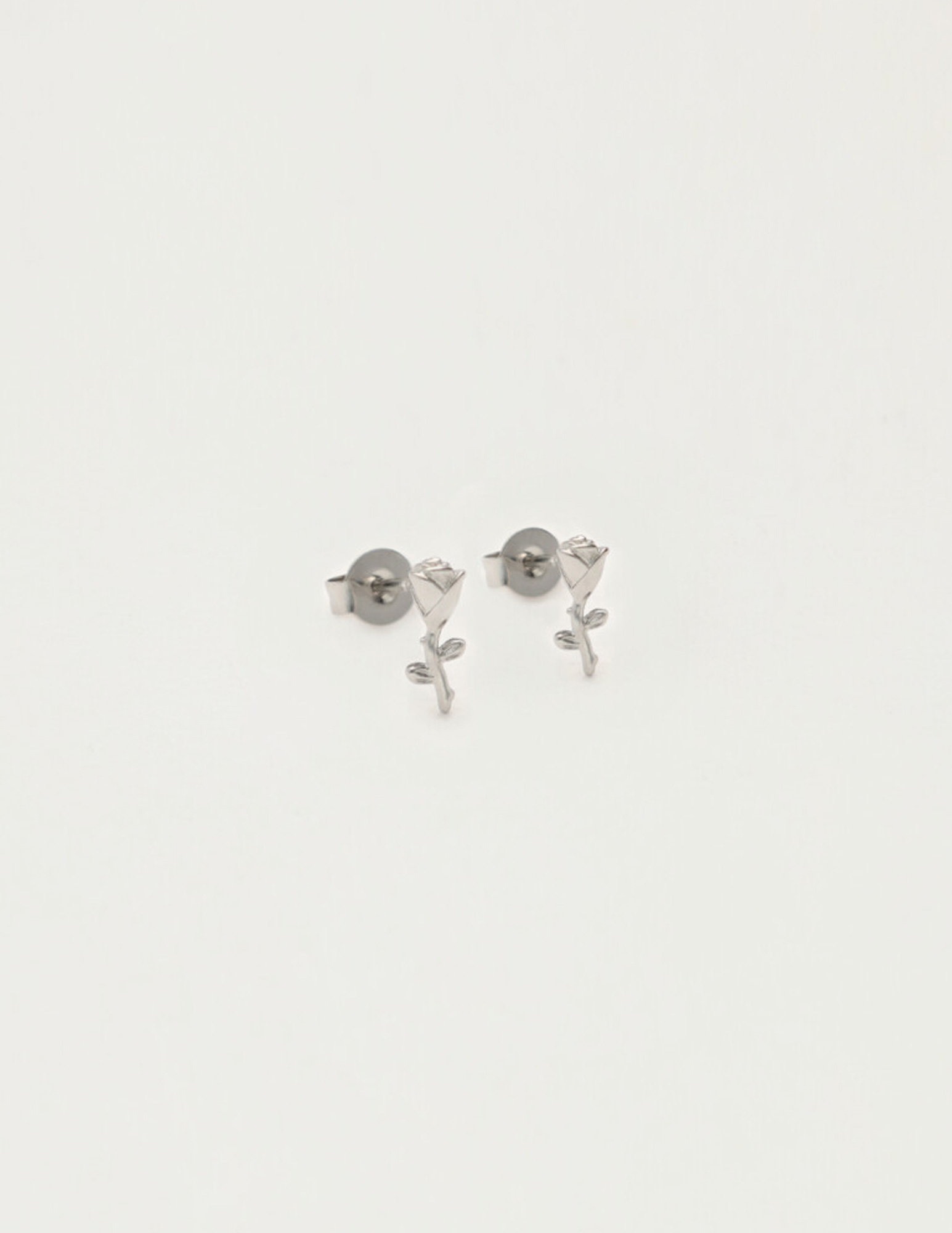 My Jewellery Studs met roos MJ12091 Zilver