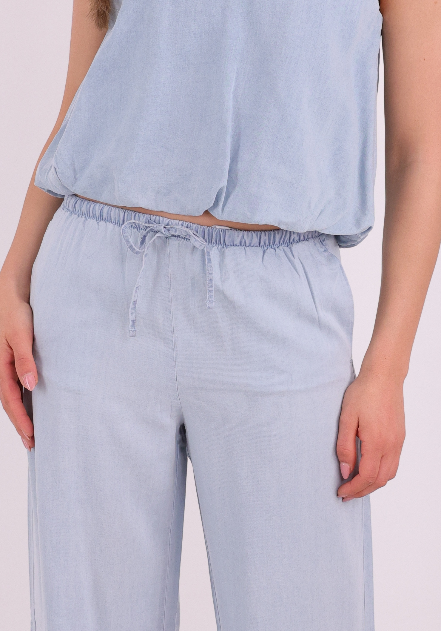 ONLY Broek Charis 15363959 Licht blauw