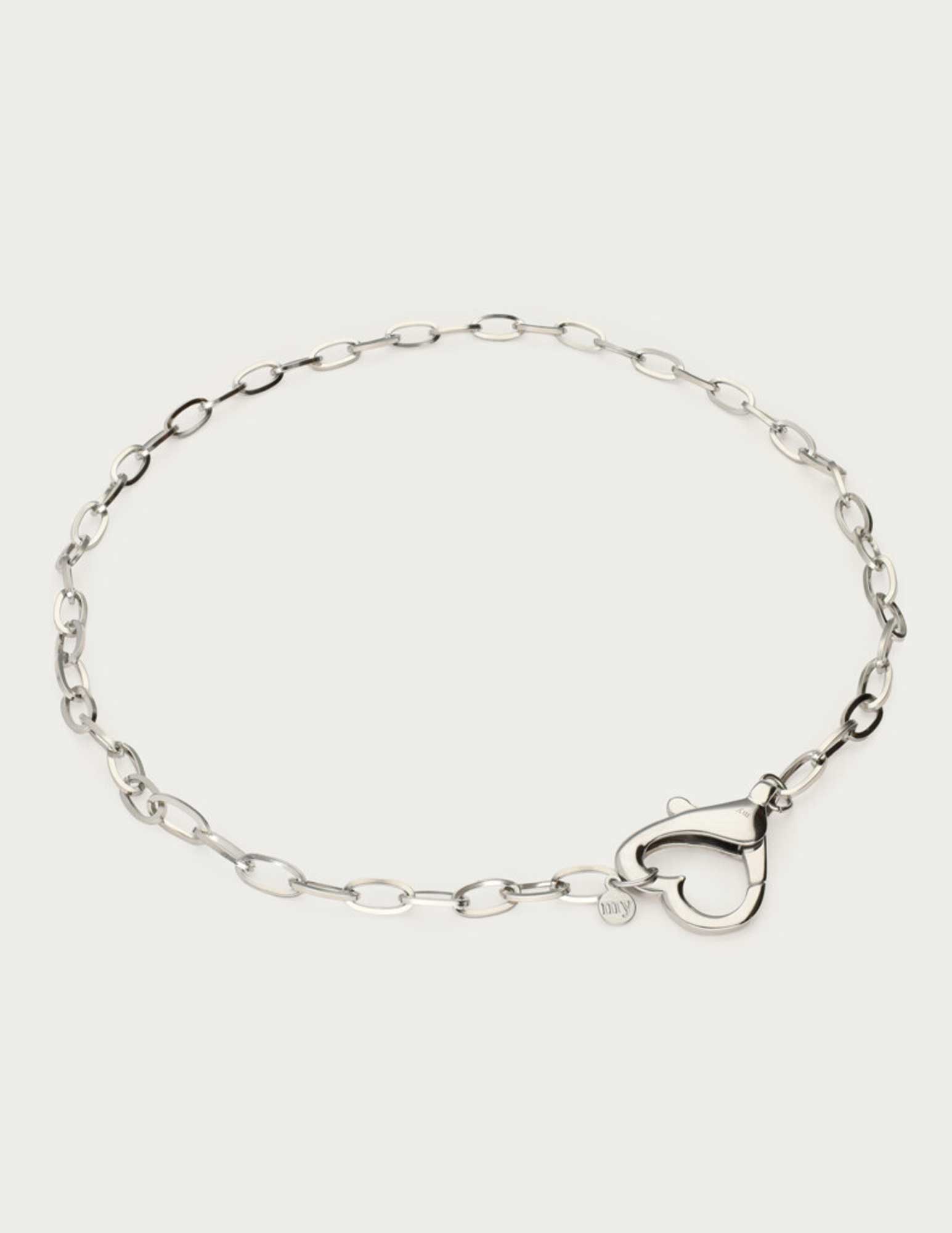 My Jewellery Chain ketting heart lock MJ13051 Zilver