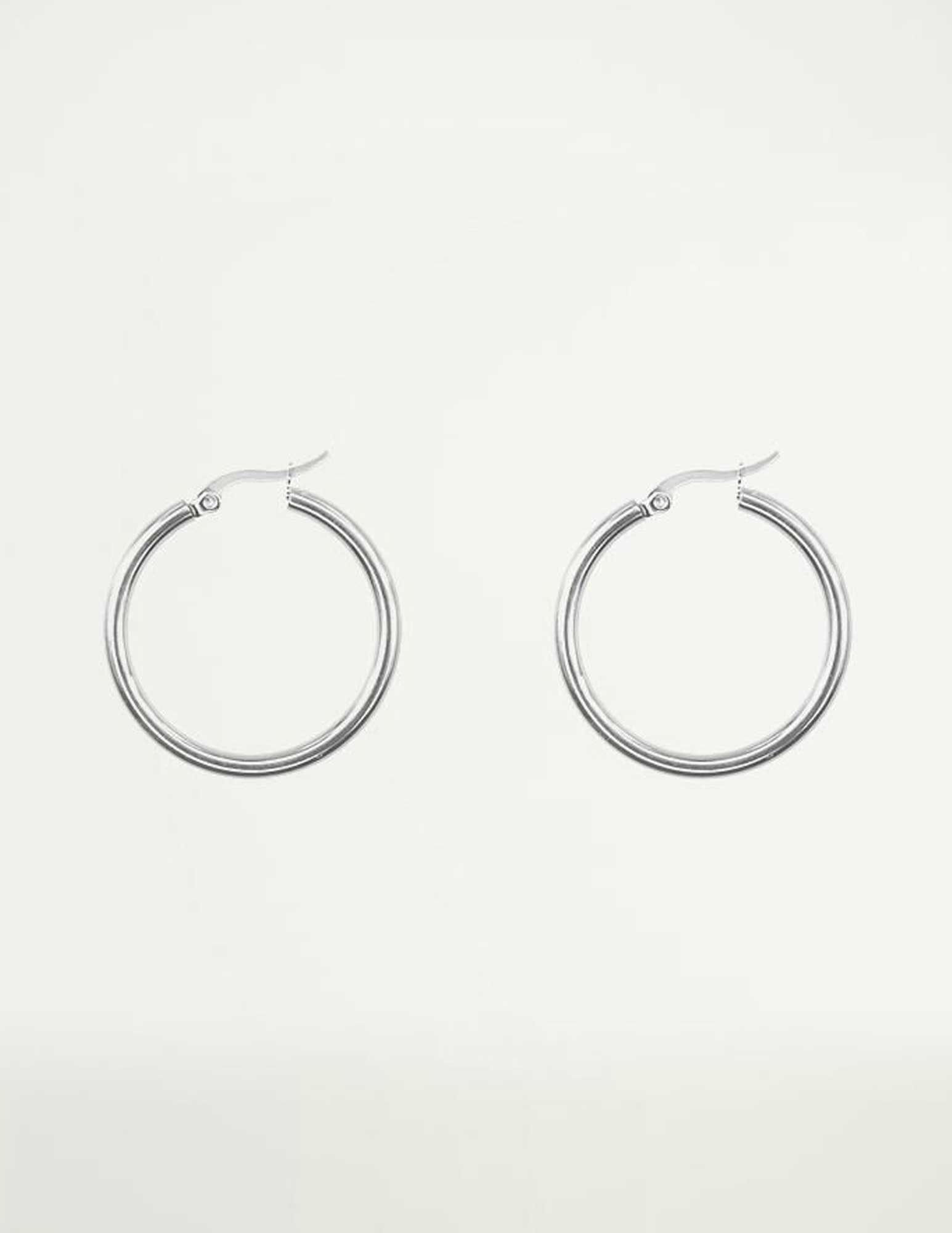 My Jewellery Oorringen basic klein MJ01394 Zilver