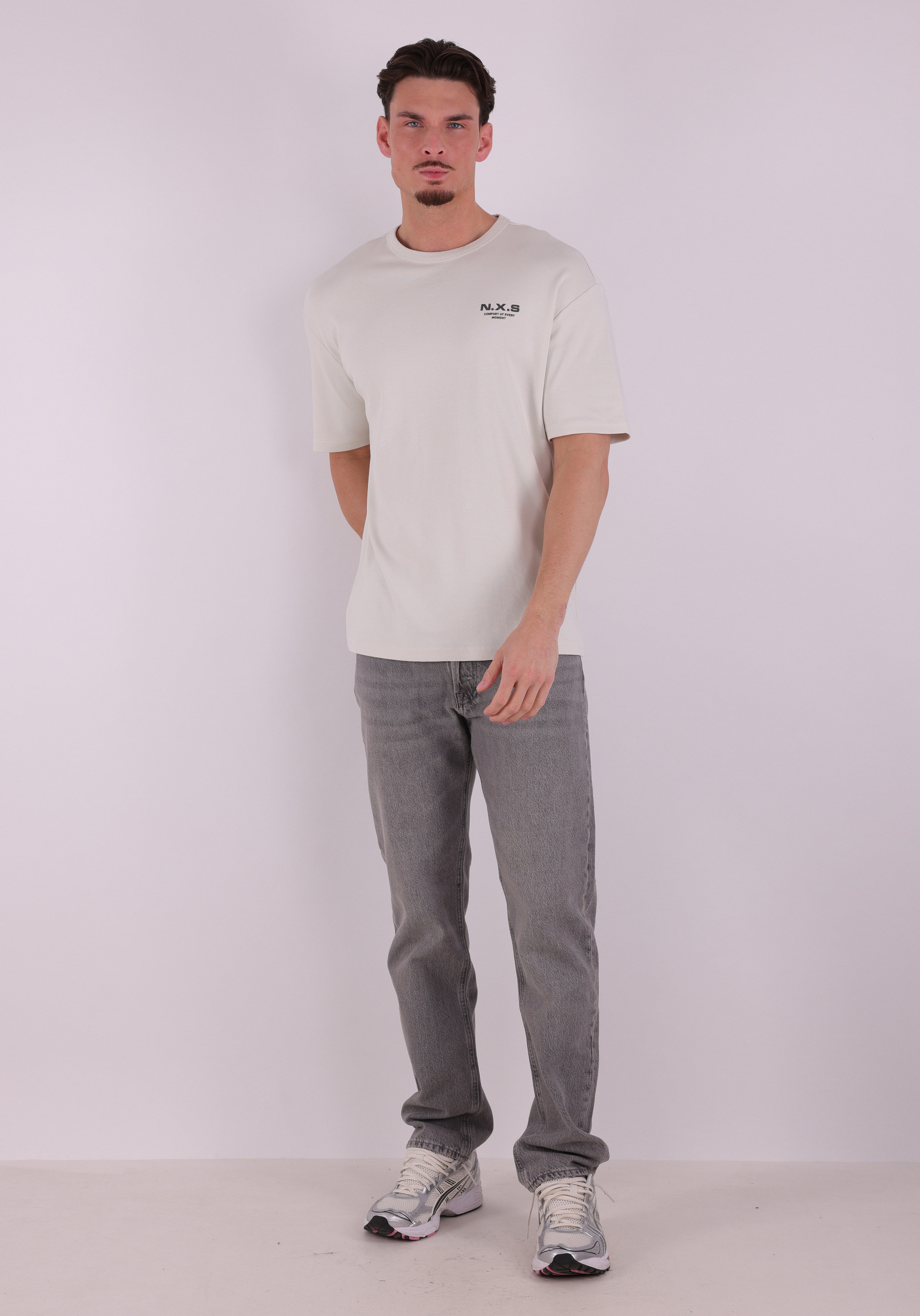 No Excess T-shirt interlock 31340212 Ecru