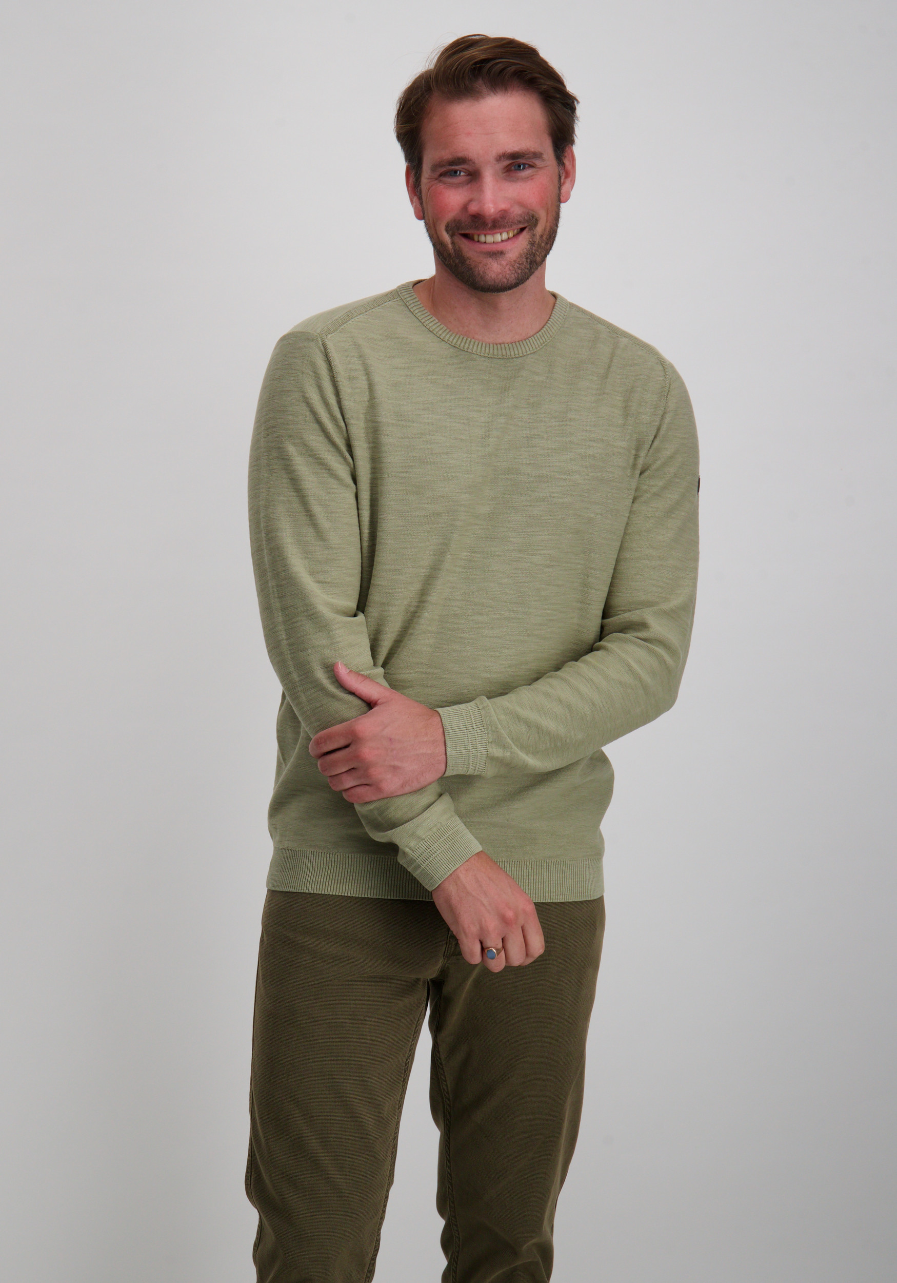 No Excess Trui 29210702SN Licht groen