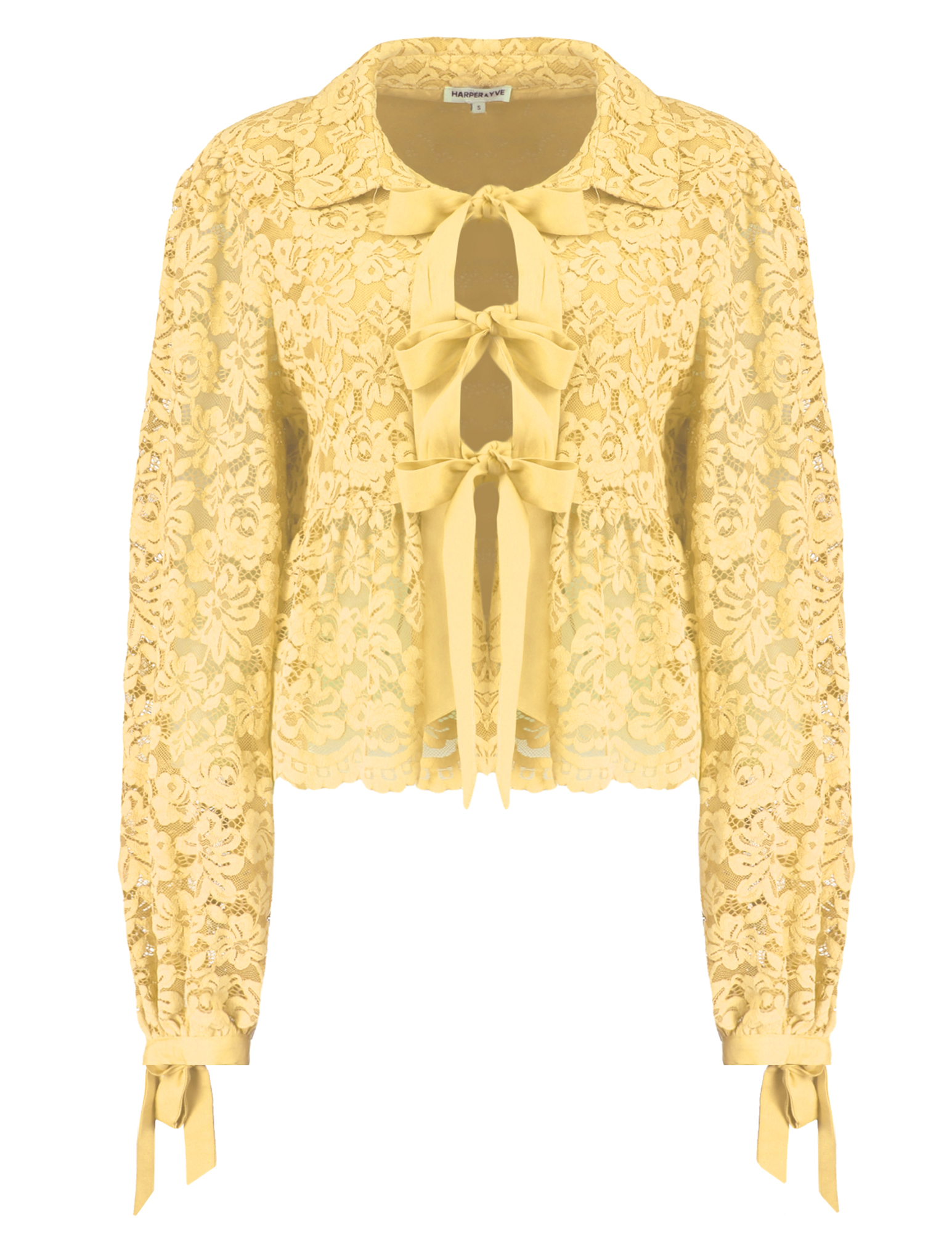 Harper & Yve Blouse Maral SS25P606 Geel