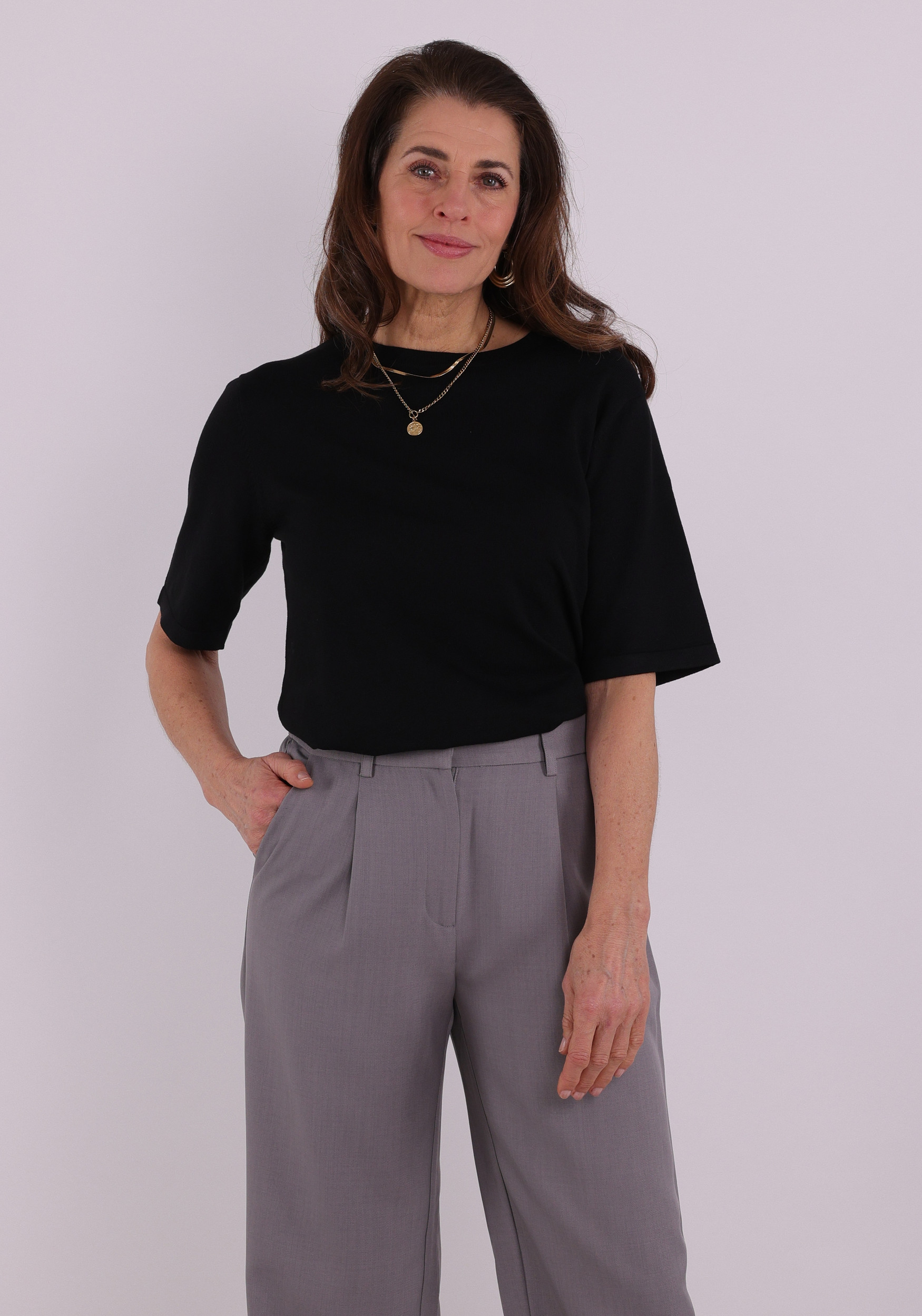 Vila T-shirt Malu 14112136 Zwart