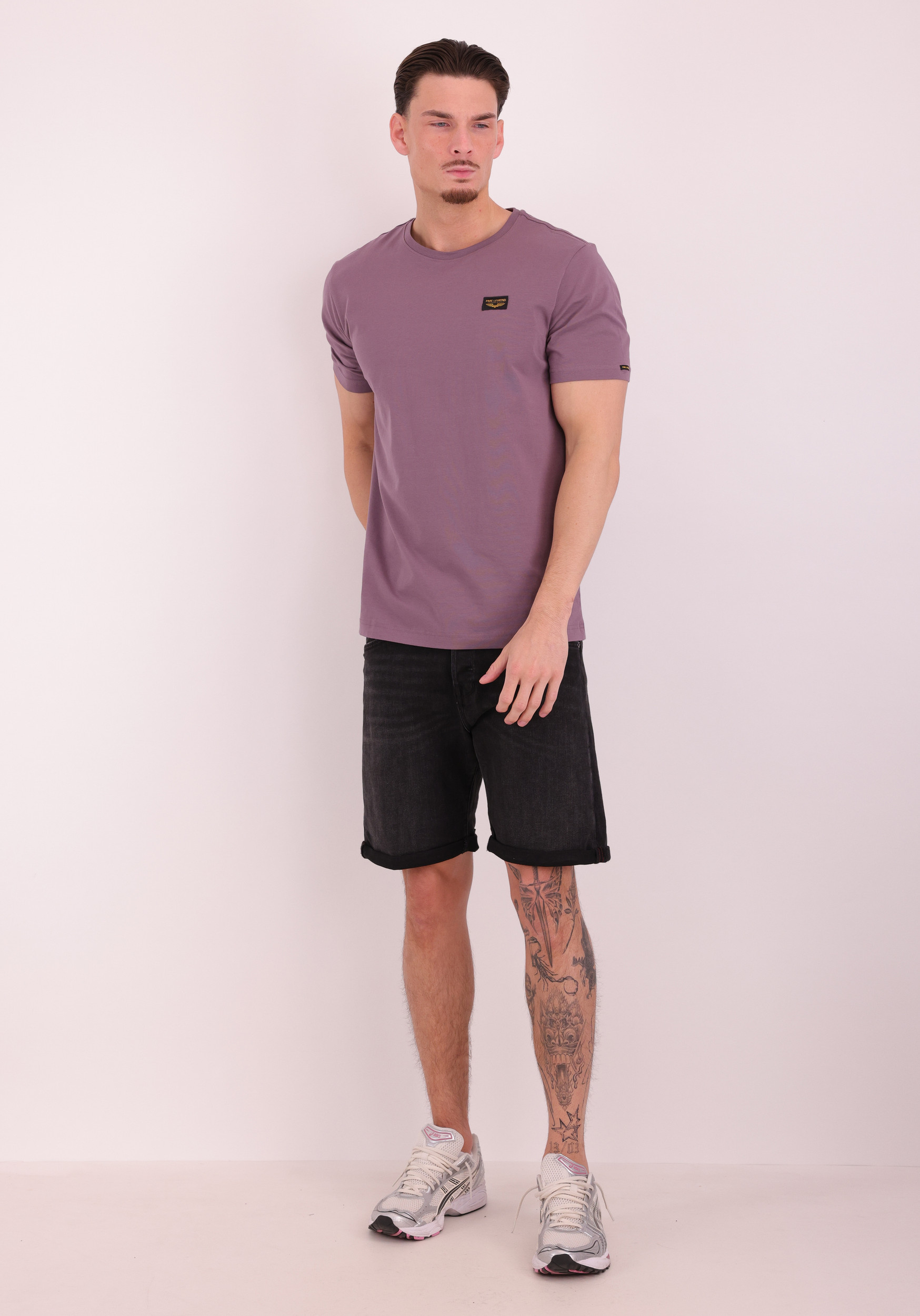 PME Legend T-shirt American classic PTSS2602599 Paars