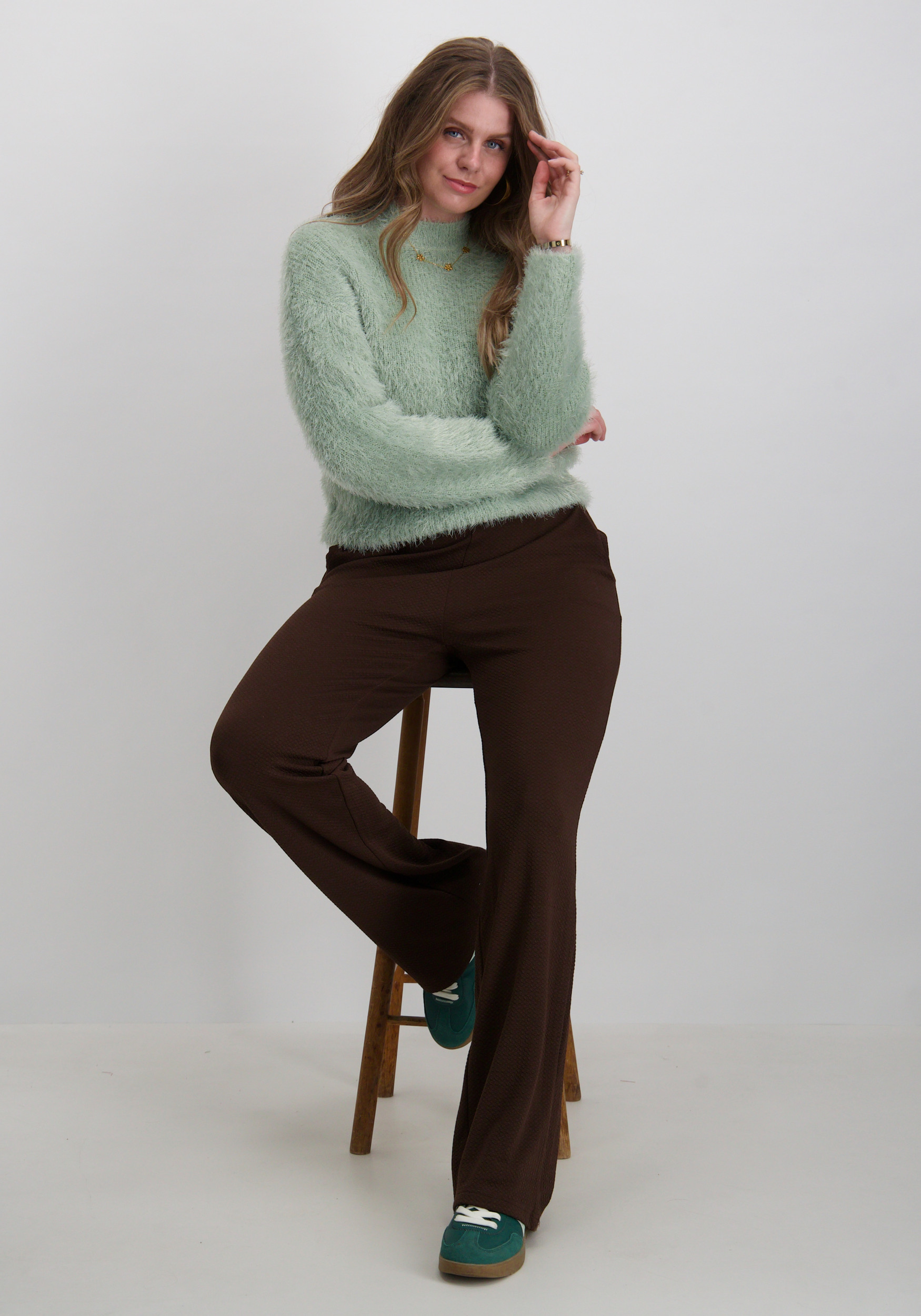 Only Trui Lulu 15350651 Licht groen