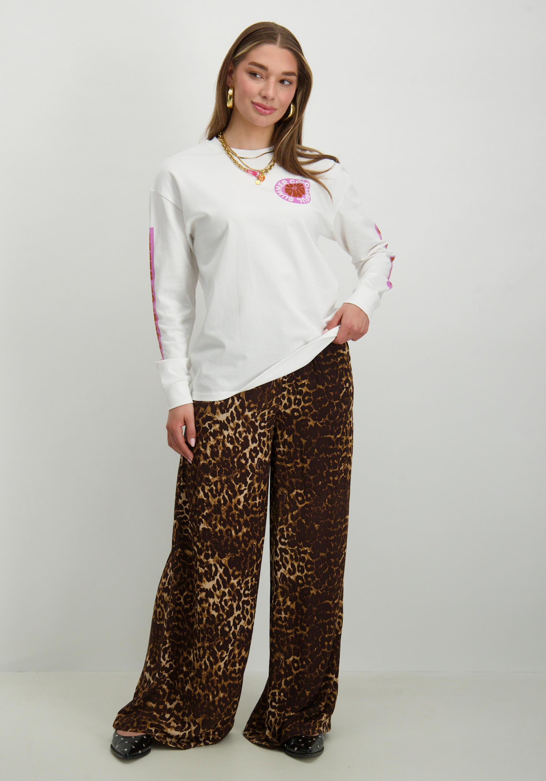 Harper & Yve Broek Rosie HS25J100 Bruin