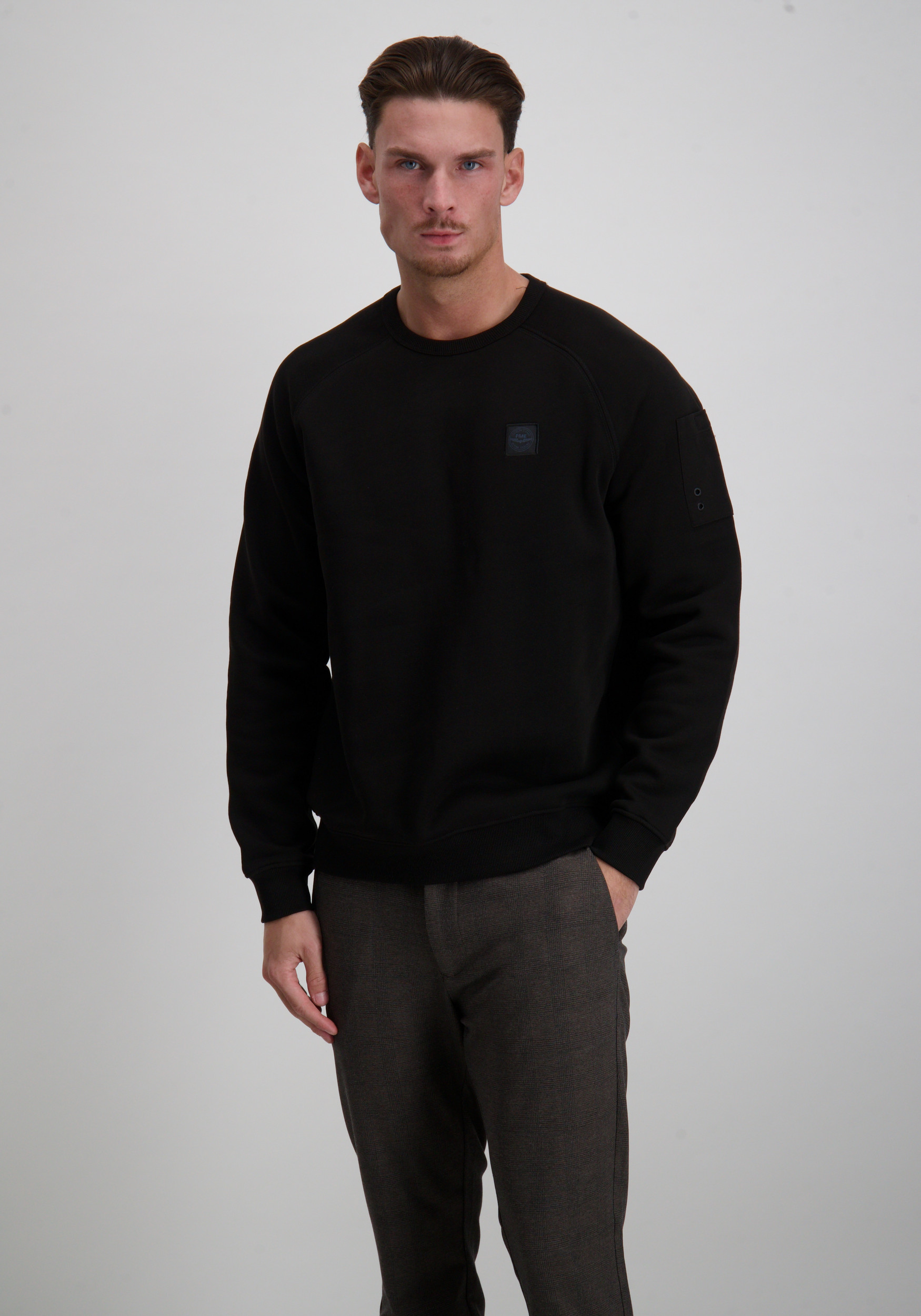 PME Legend Sweater PSW2509453 Zwart
