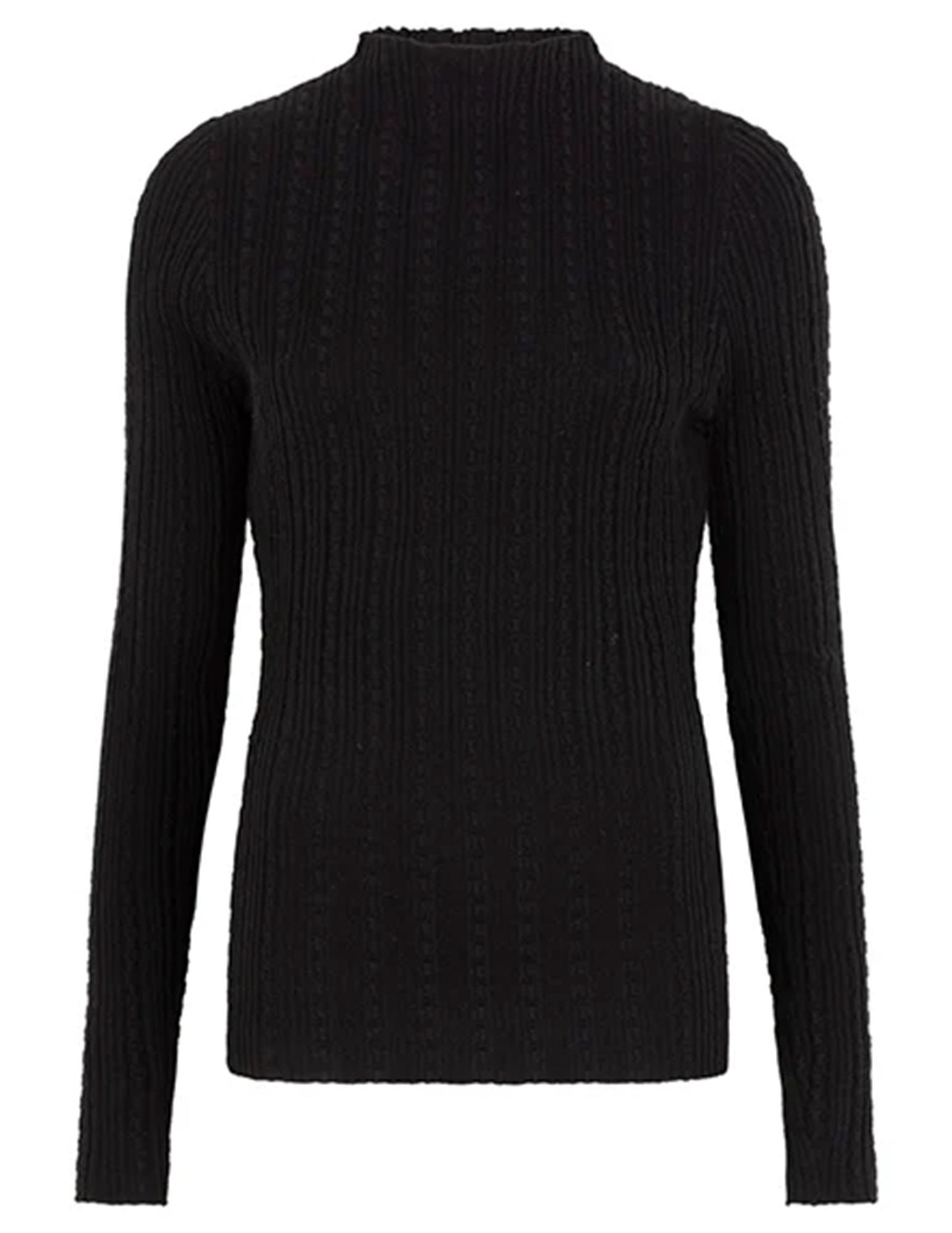 Lofty Manner Trui Rose QJ202.1 Zwart