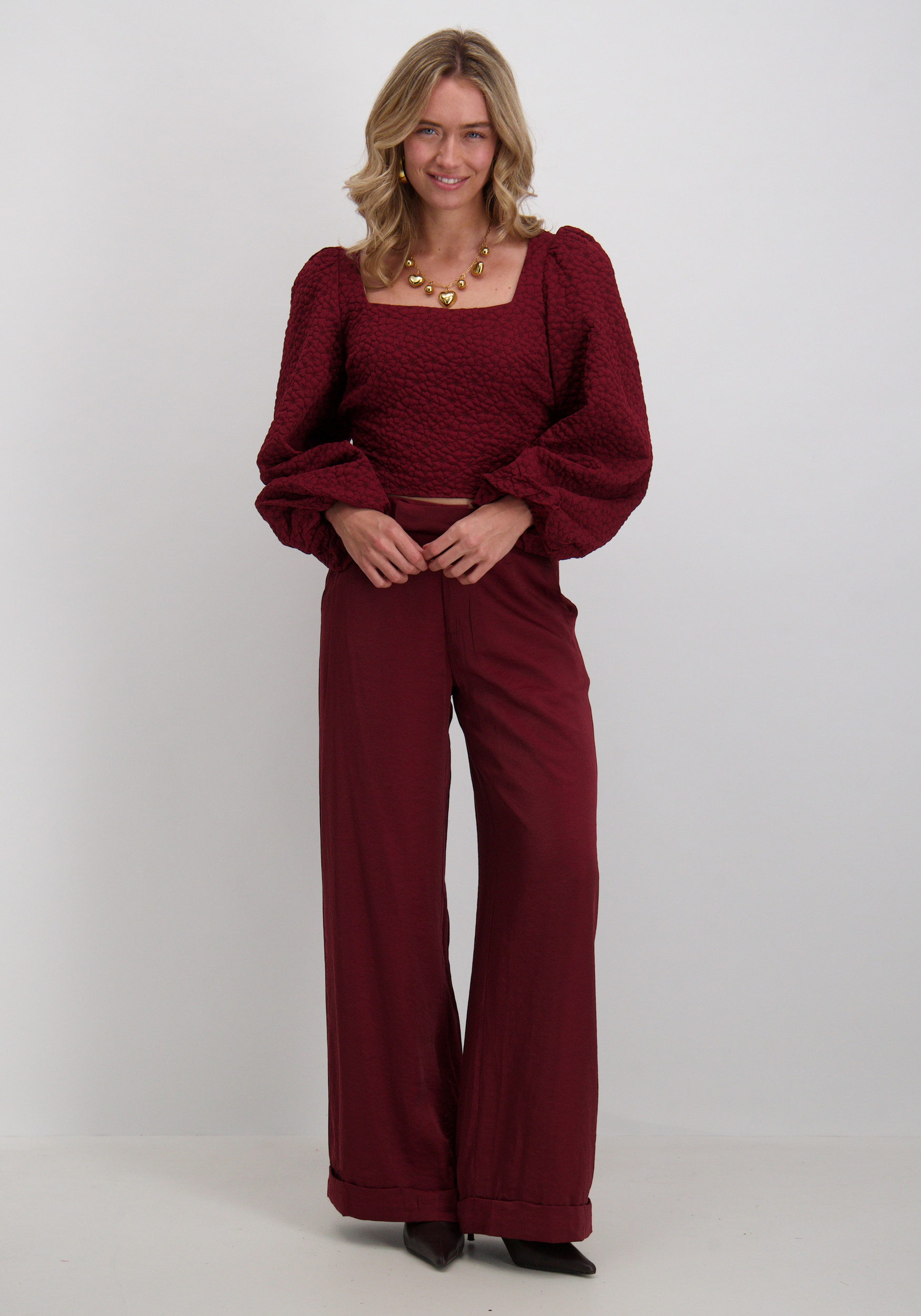 Harper & Yve Top Sisi DW25P619 Rood