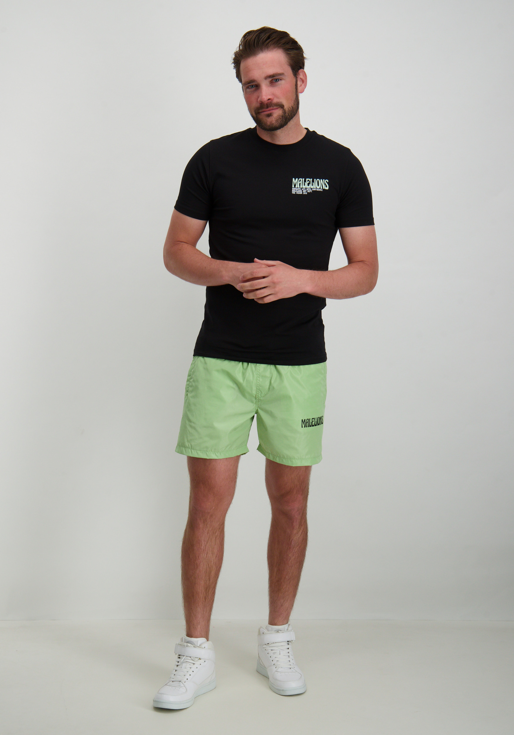 Malelions Zwembroek Boxer 2.0 MM1-HS24-27 Licht groen