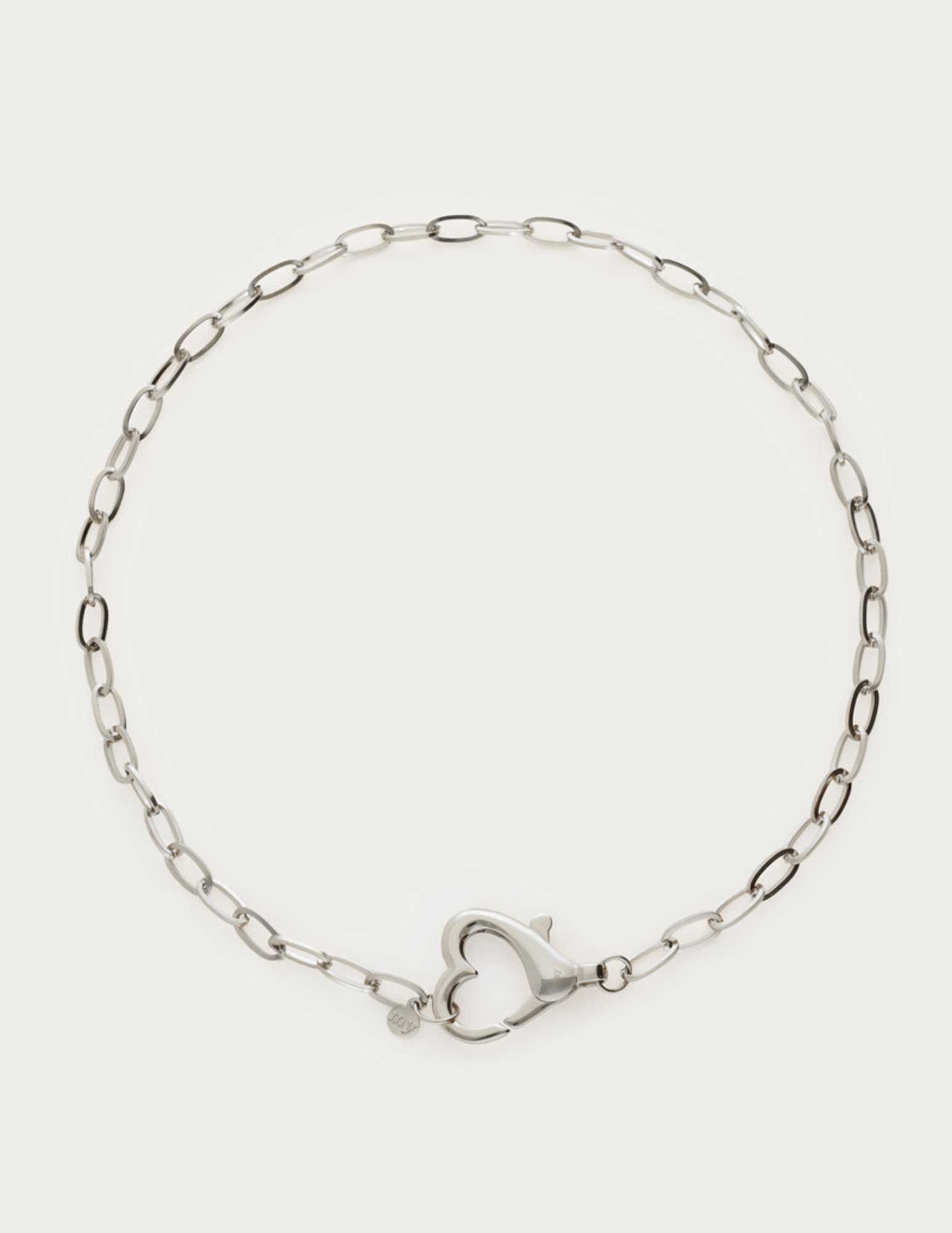 My Jewellery Chain ketting heart lock MJ13051 Zilver