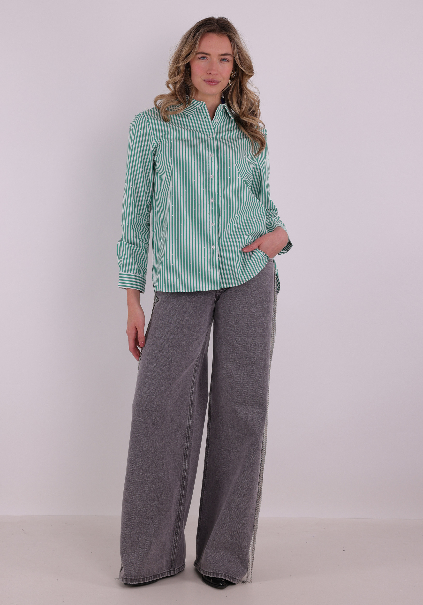 Vero moda Blouse Inge 10321807 Groen