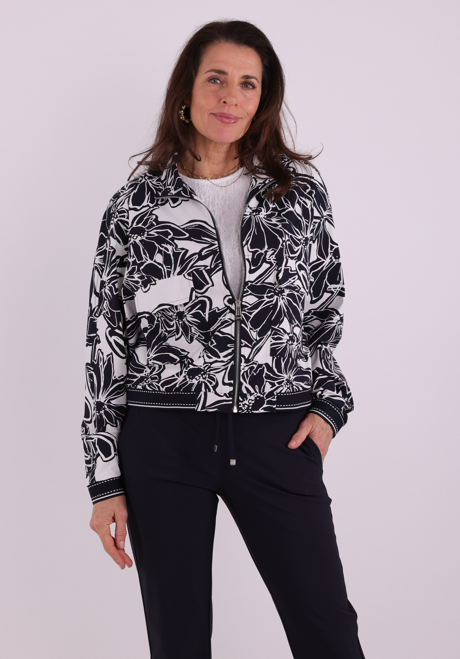 Zoso Bomberjack 261Jenny Donker blauw