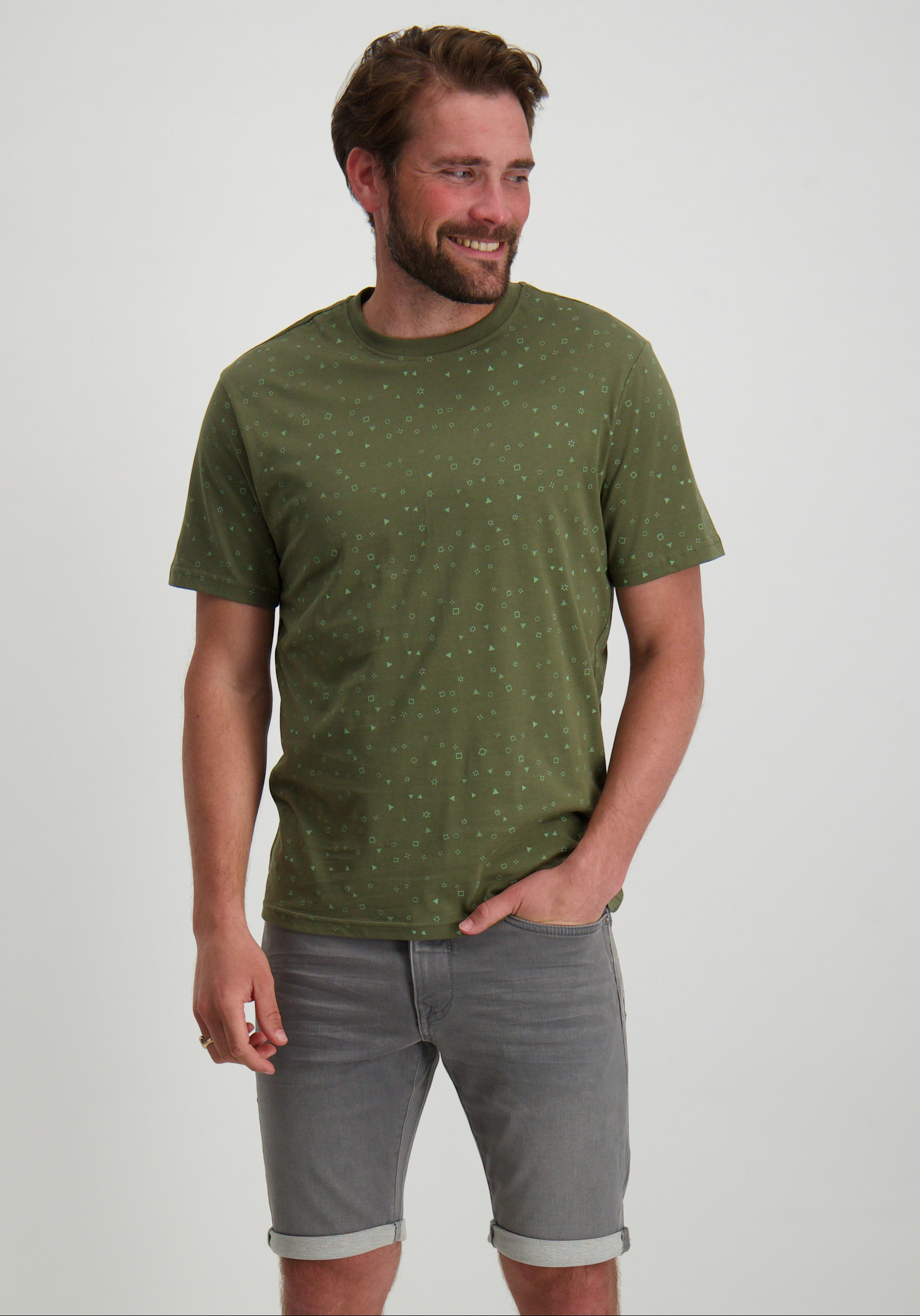 ONLY & SONS T-shirt Bastian 22030728 Leger Groen