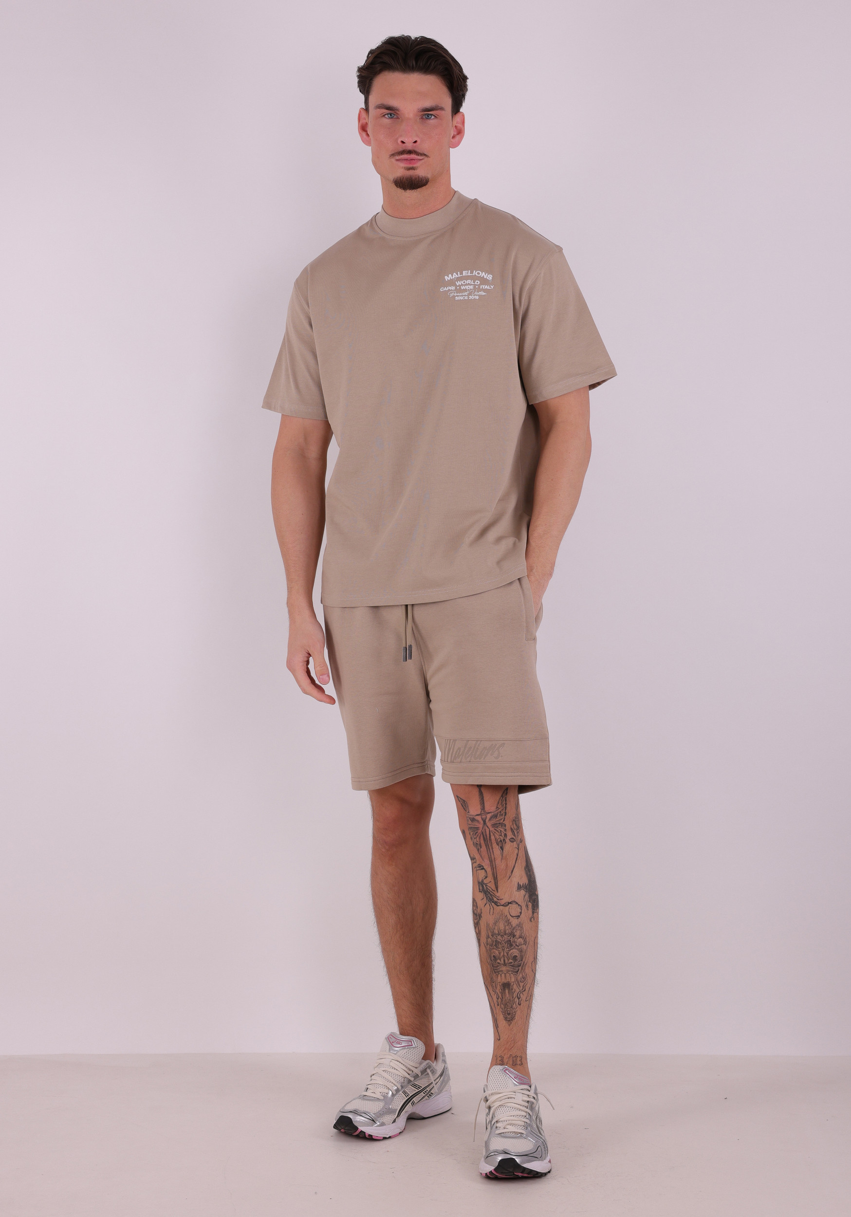 Malelions Short Captain MMC30026003 Licht bruin