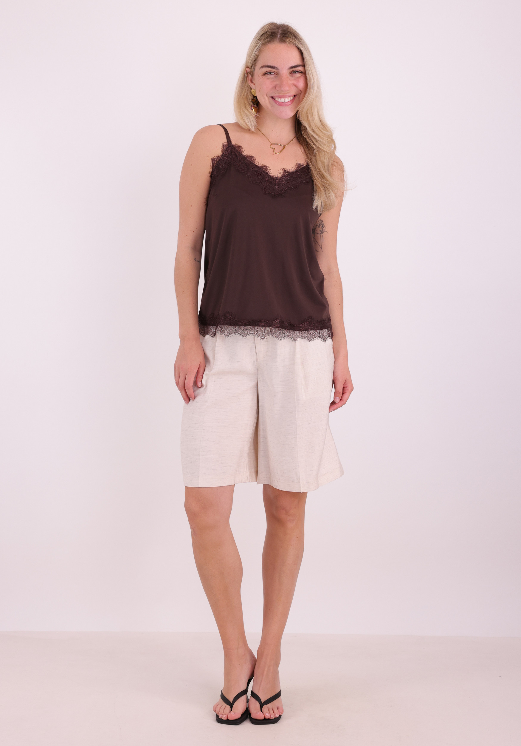 FREE|QUENT Top Bicco 120962 Donker bruin