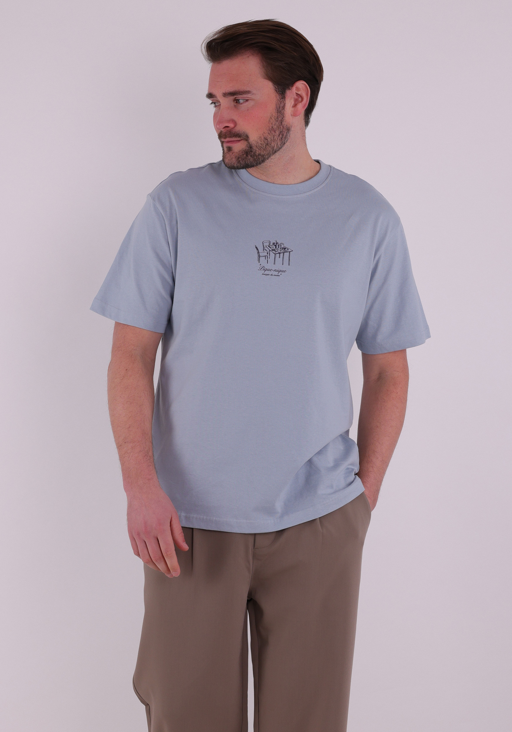 ONLY & SONS T-shirt Martin 22037484 Licht blauw