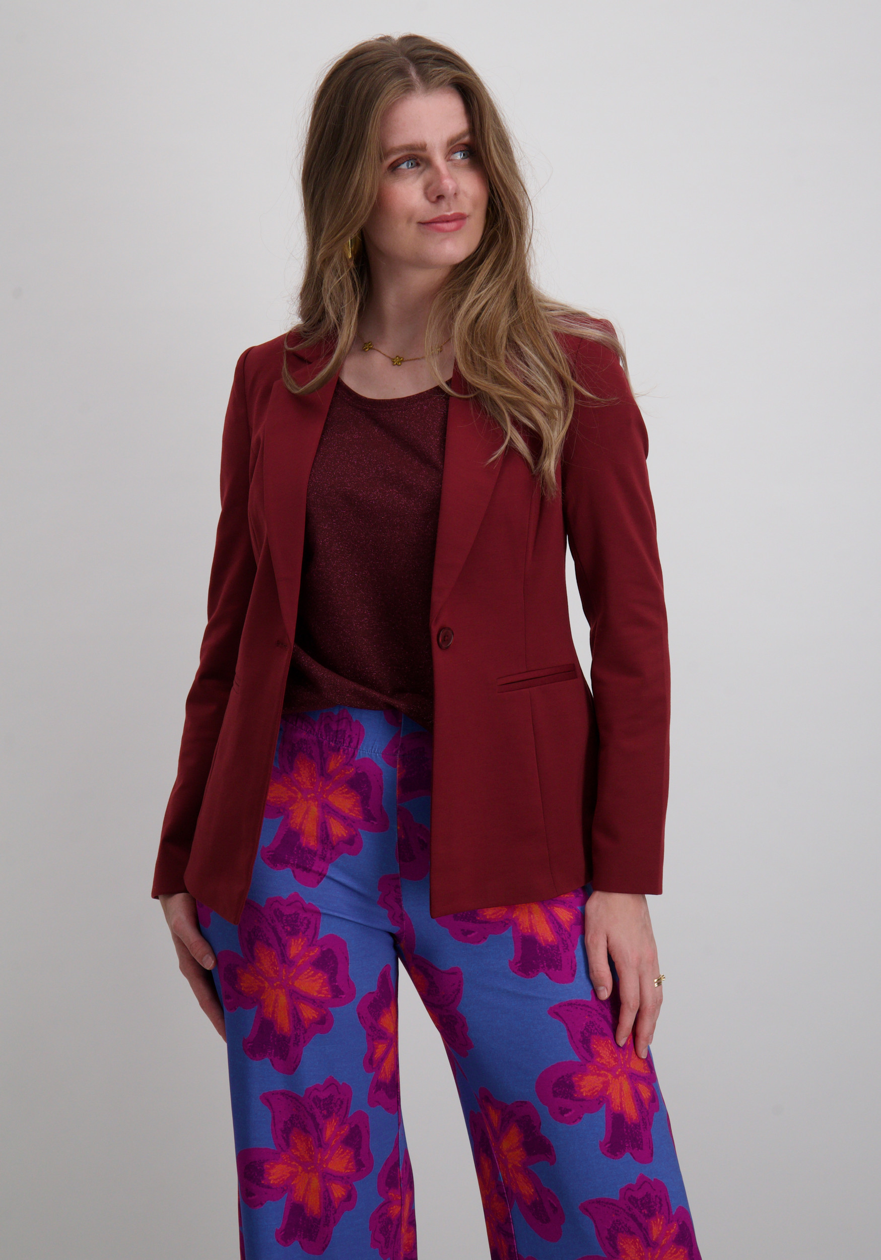 Only Blazer Peach 15298659 Bordeaux