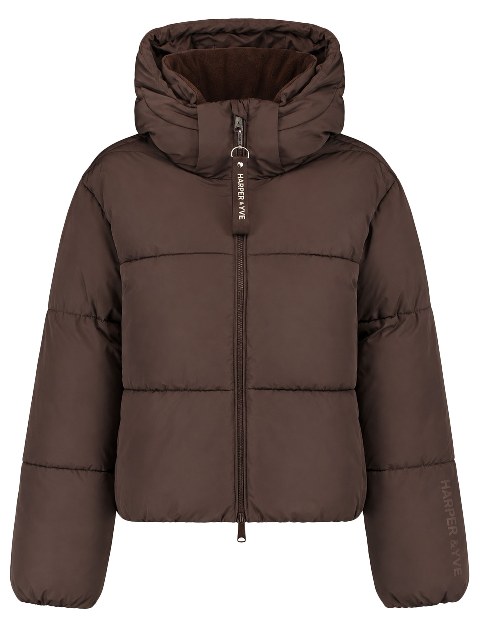 Harper & Yve Winterjas Ibby AW6N222 Donker bruin