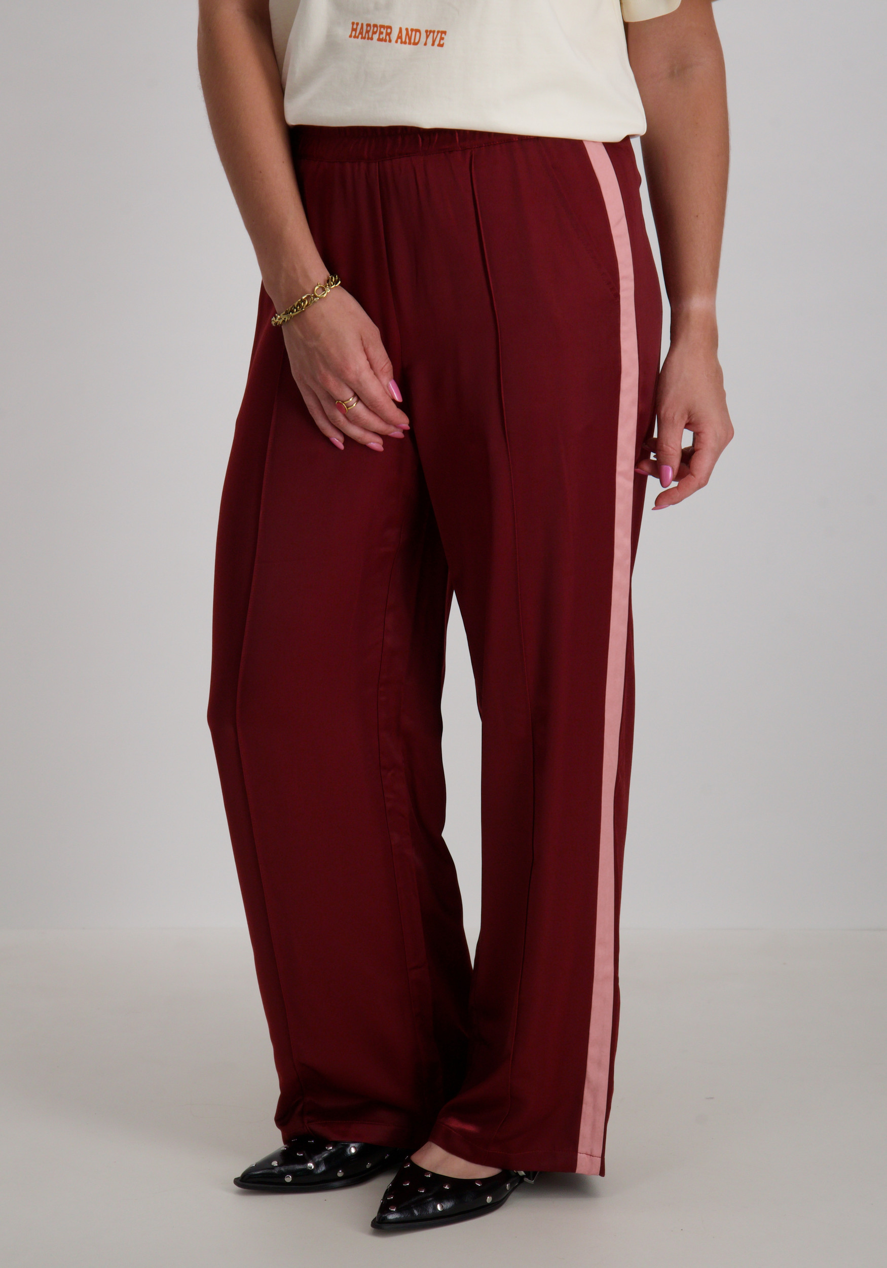 Vero moda Broek Vina 10331999 Bordeaux