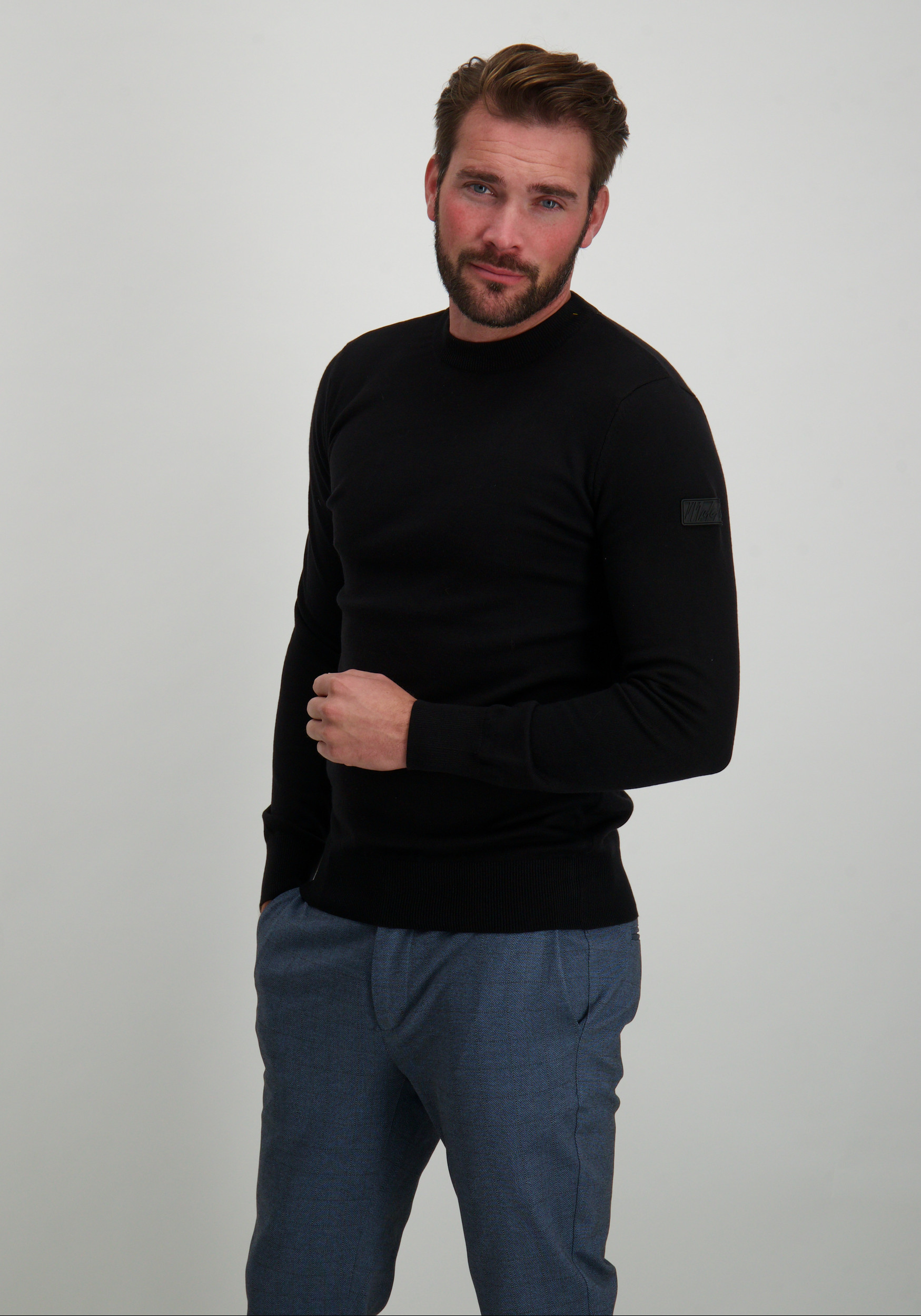 Malelions Trui MM3-AW24-05 Zwart