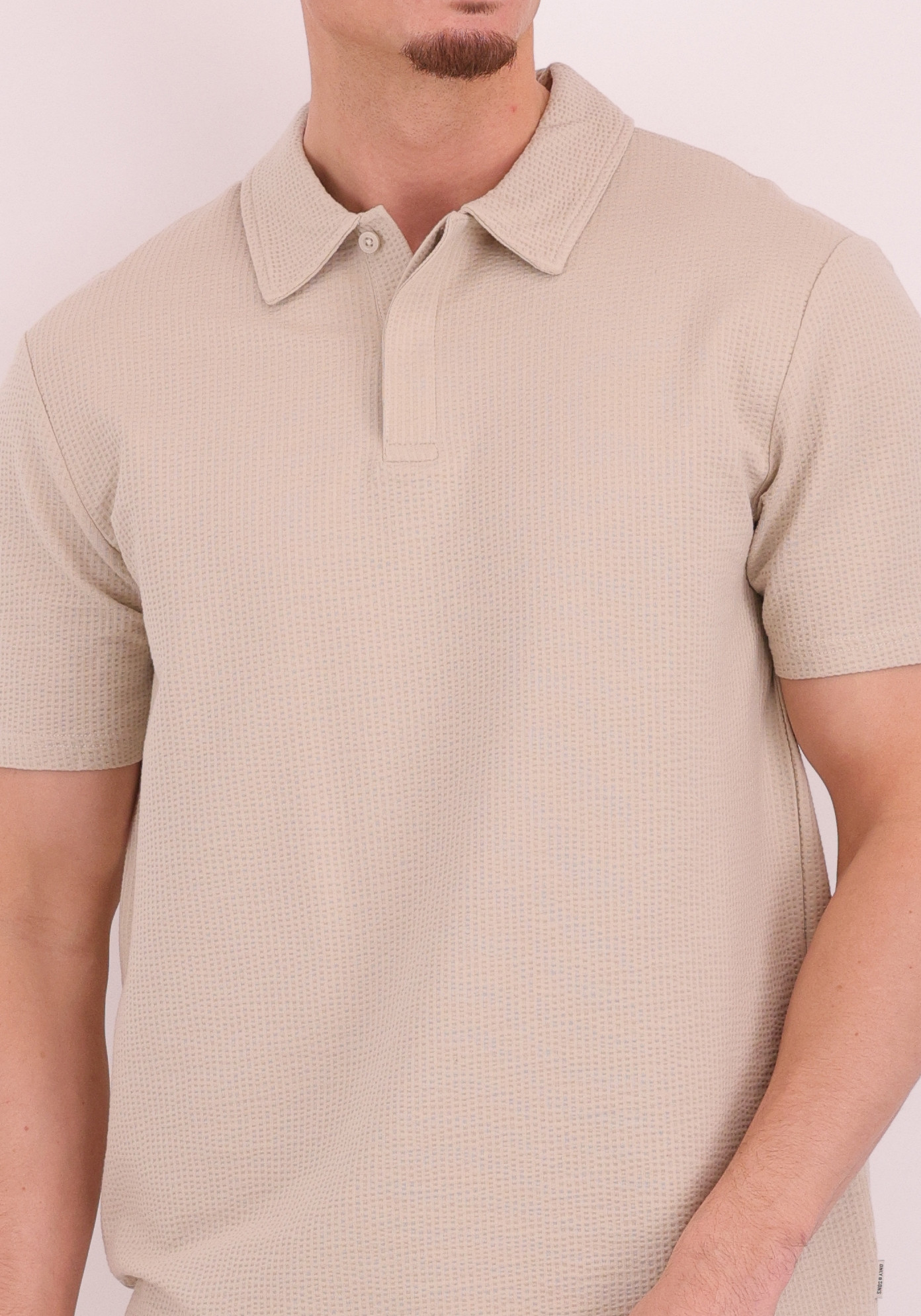 ONLY & SONS Polo Kian 22028694 Licht grijs