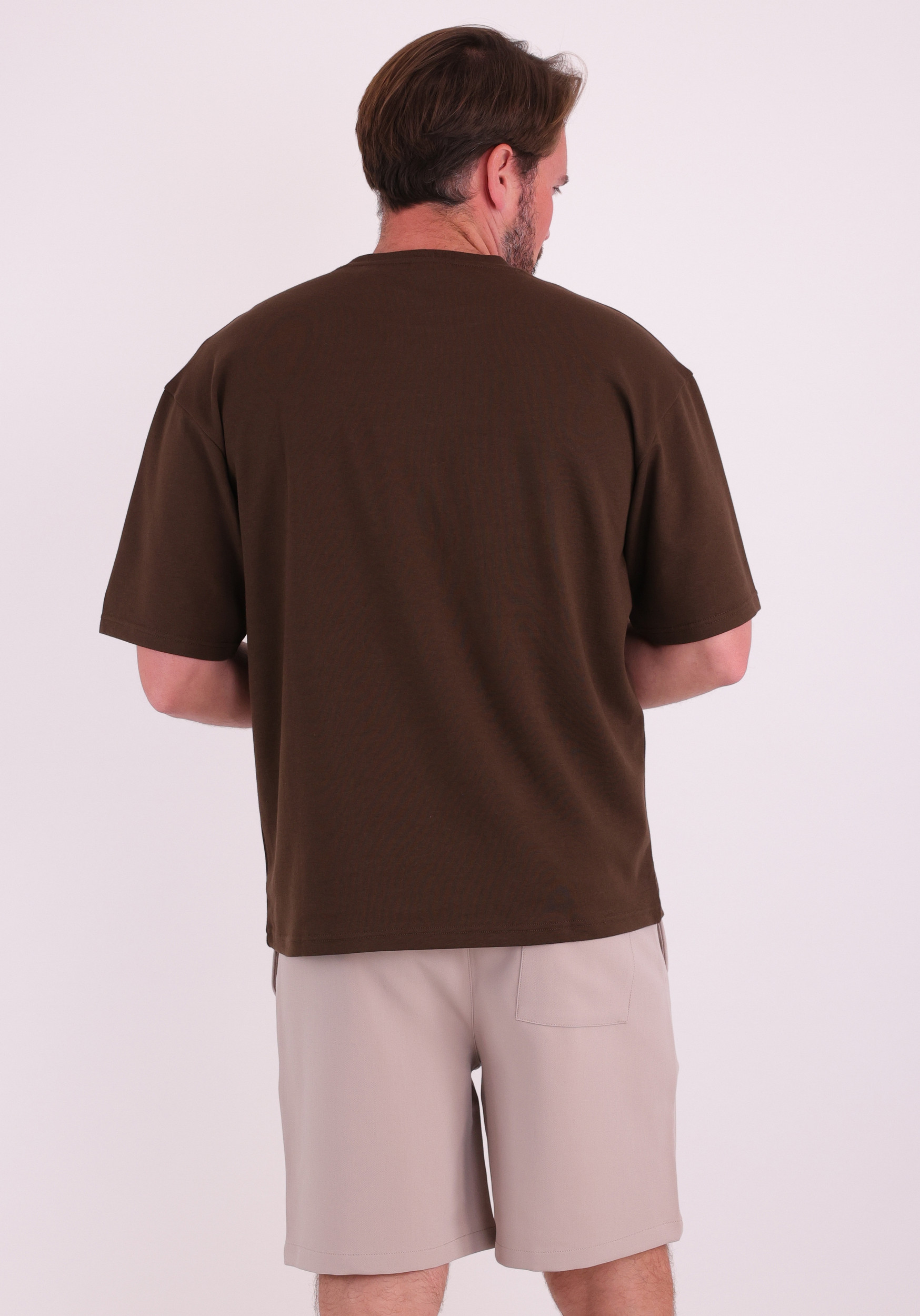 ONLY & SONS T-shirt Caspian airflex 22031940 Bruin