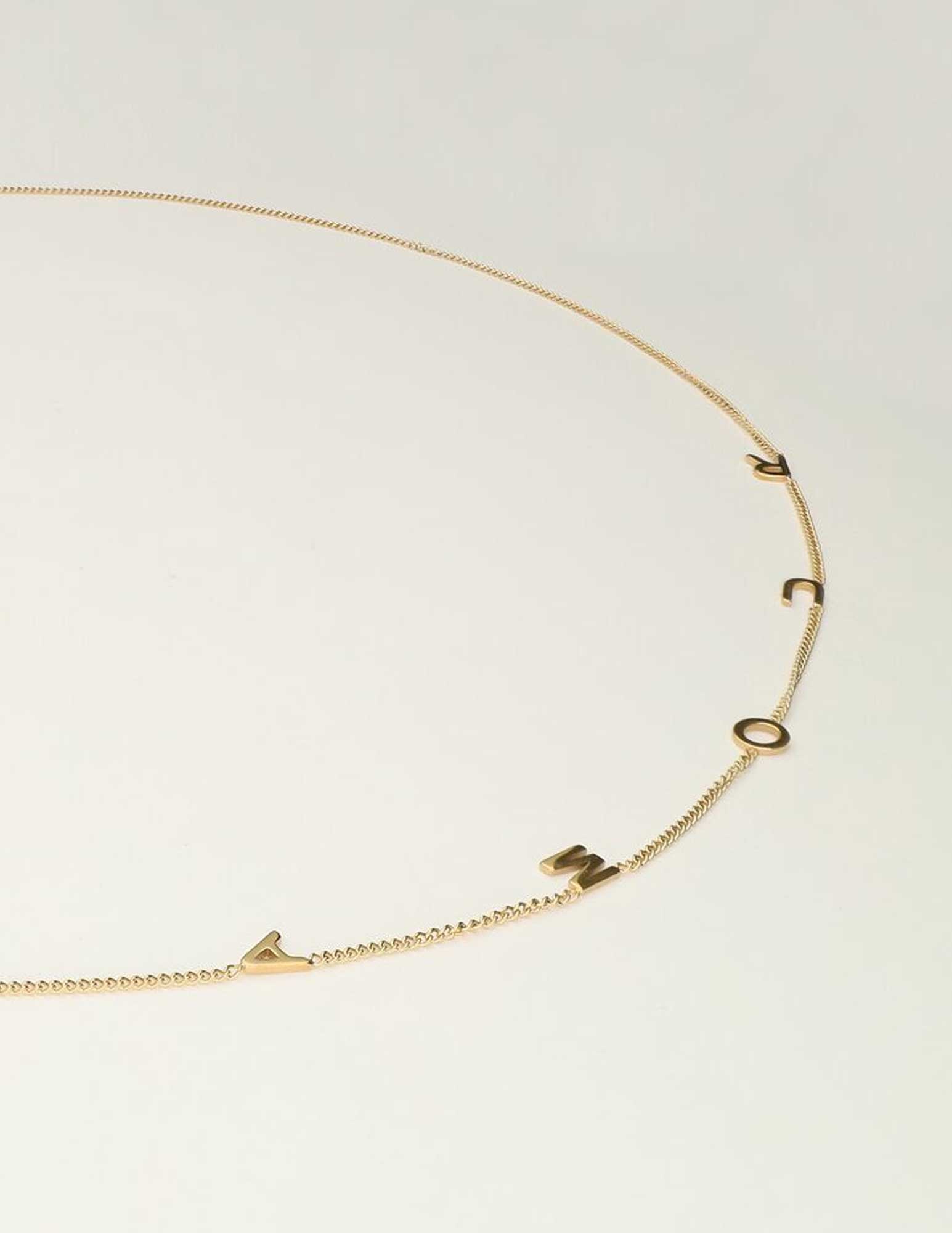 My Jewellery Ketting met amour letters MJ10376 Goud