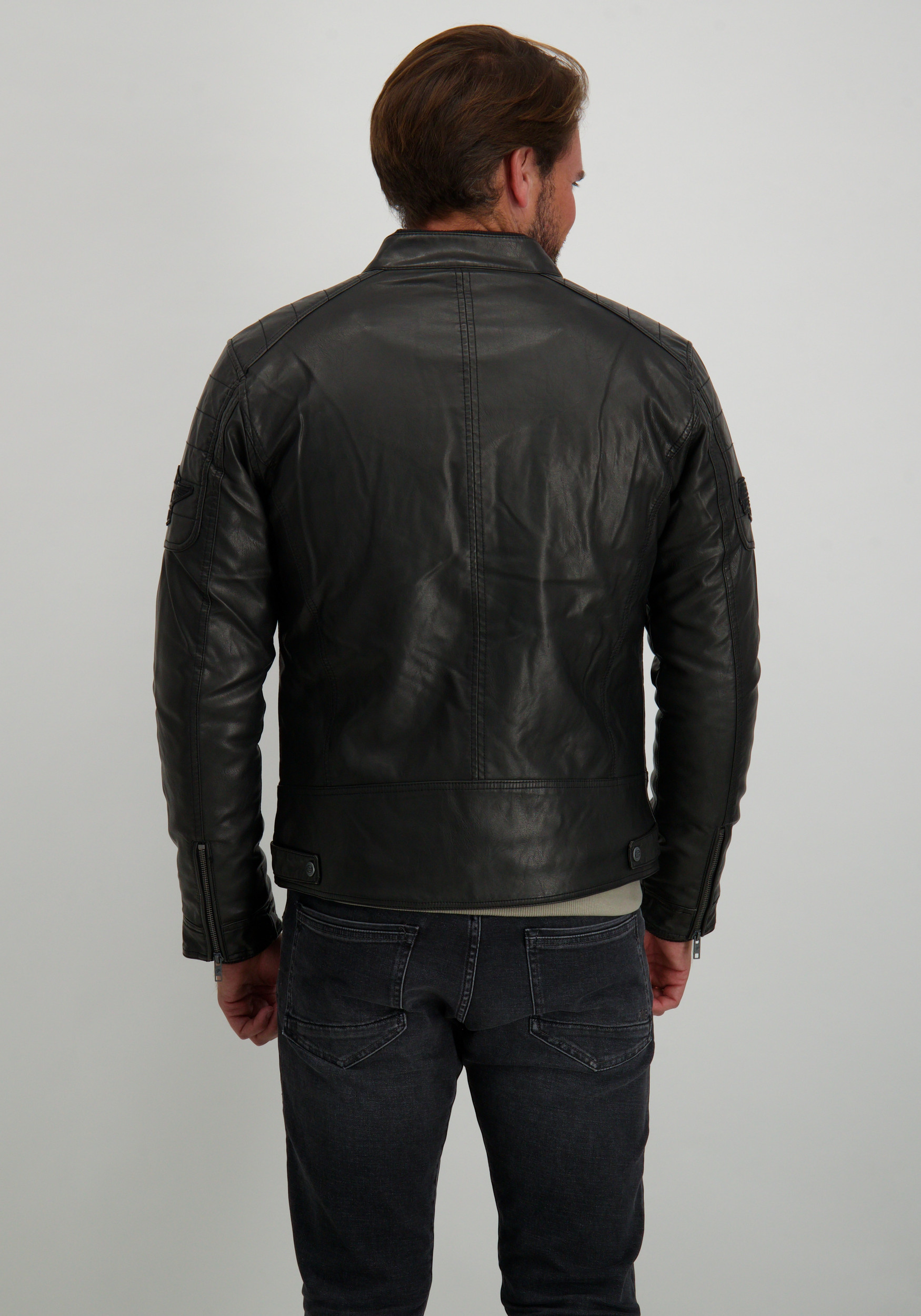 Petrol Bikerjack M-3040-JAC106 Zwart