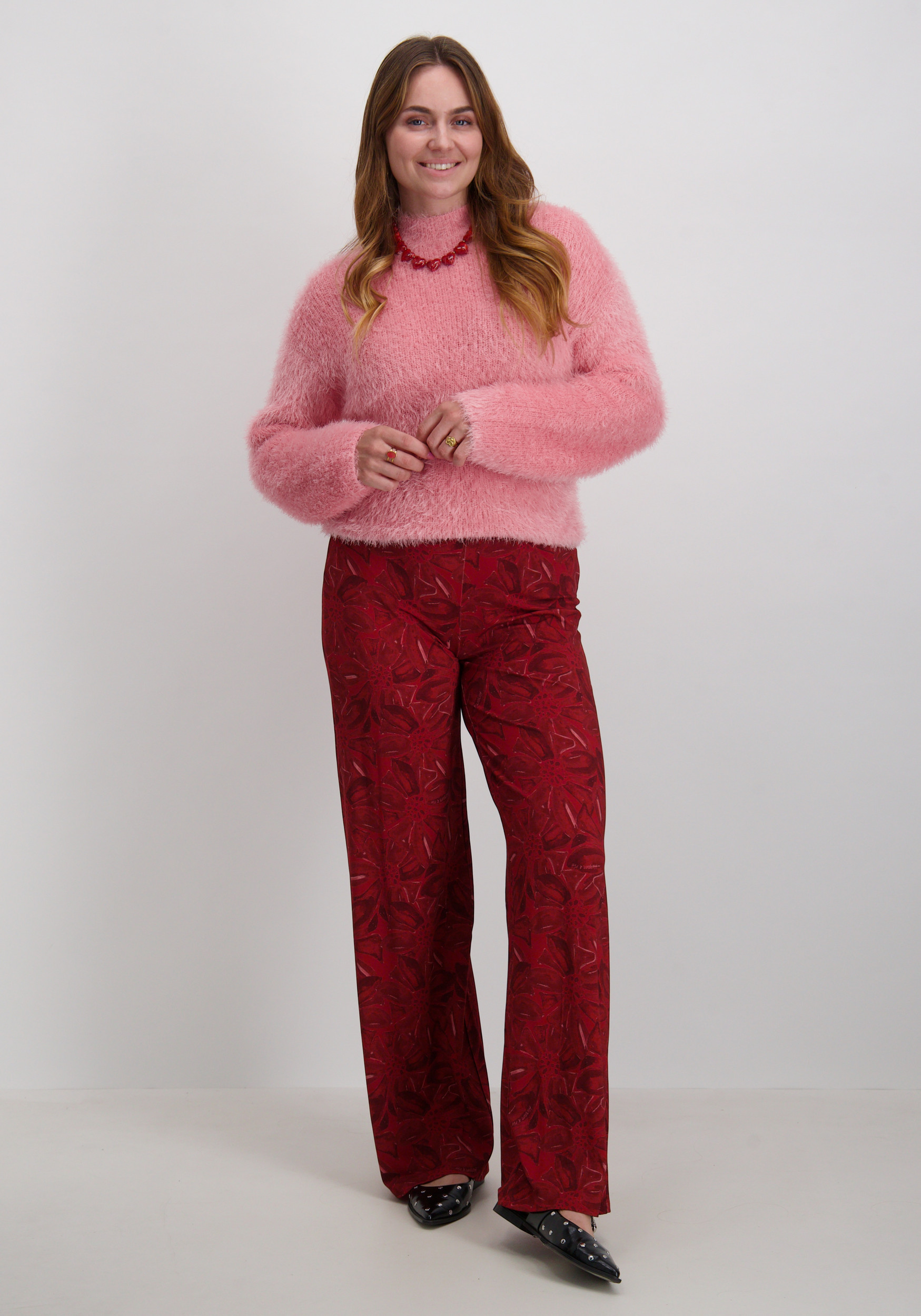 Harper & Yve Broek Jane AW25T101 Rood