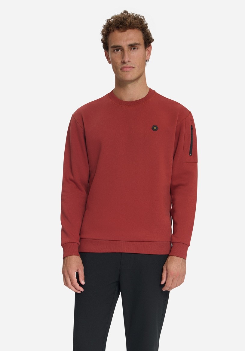 No Excess Sweater 33130857 Steenrood
