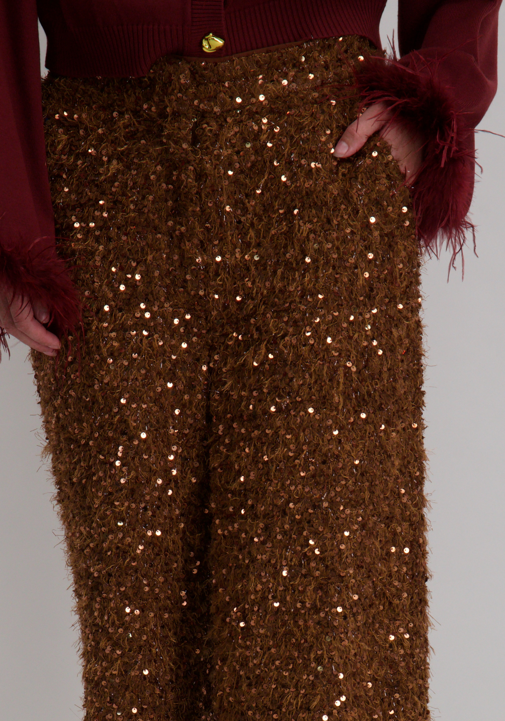 Harper & Yve Broek Holly DW25P114 Bruin