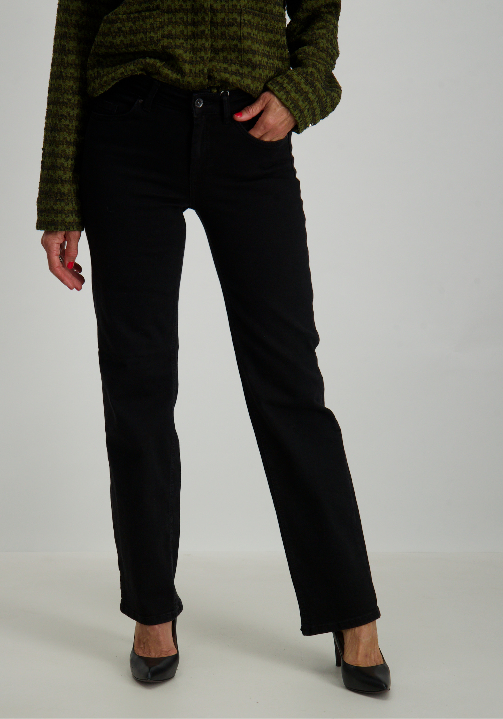 Only Jeans Blush Straight 15330777 Zwart