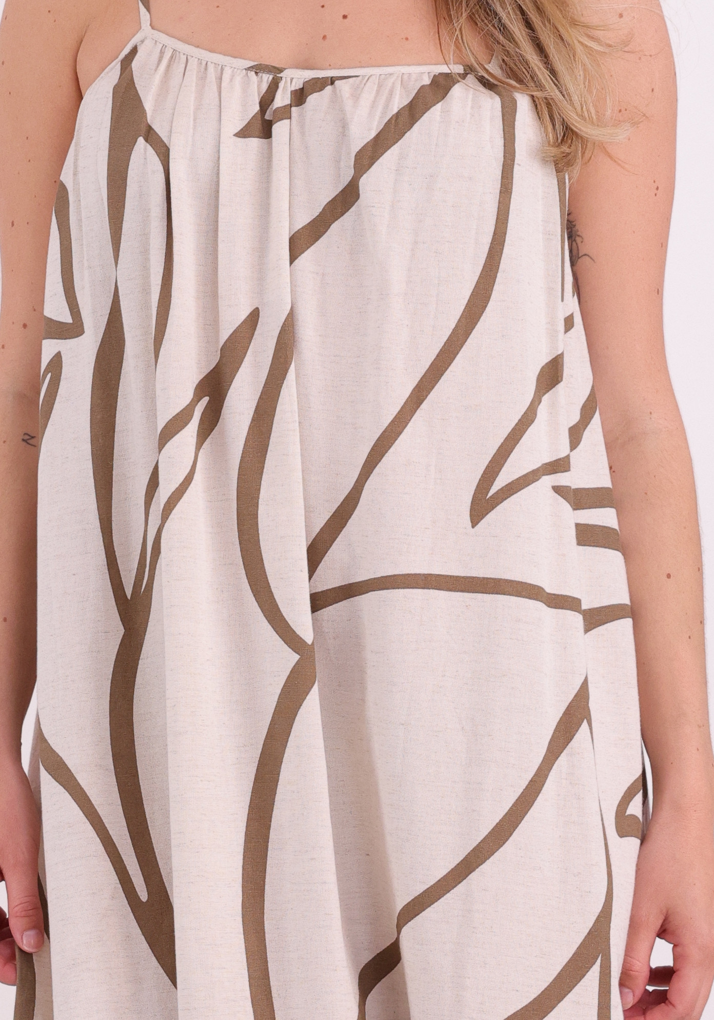 Vila Jurk Prisilla 14113844 Beige