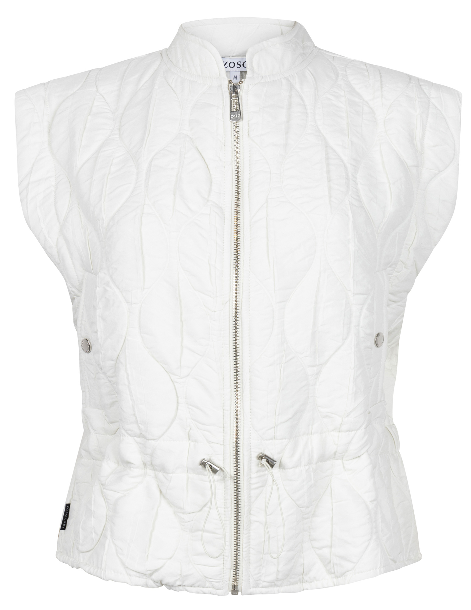 Zoso Gilet  261Miranda Wolwit-ecru