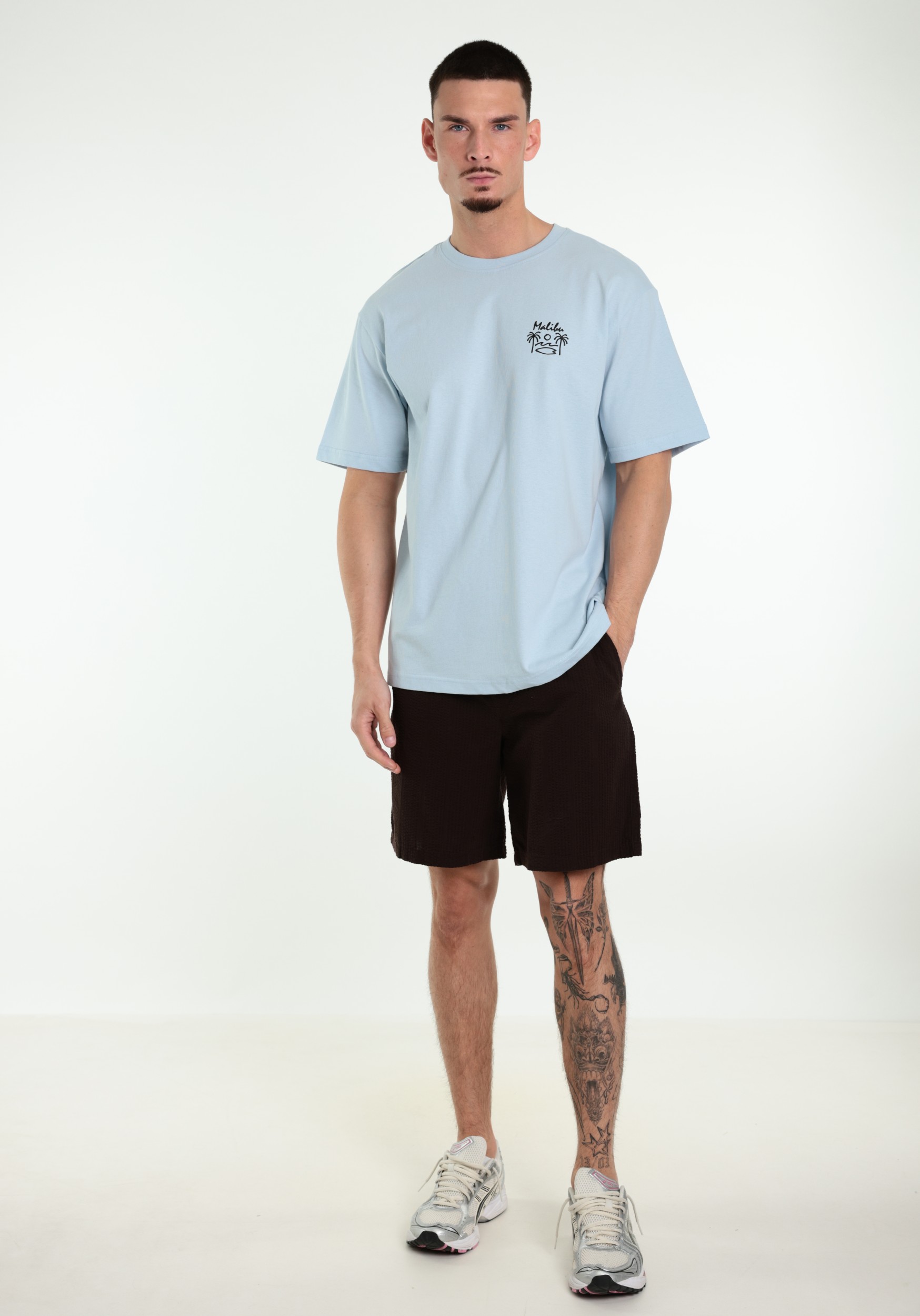 ONLY & SONS T-shirt Milo 22039621 Licht blauw