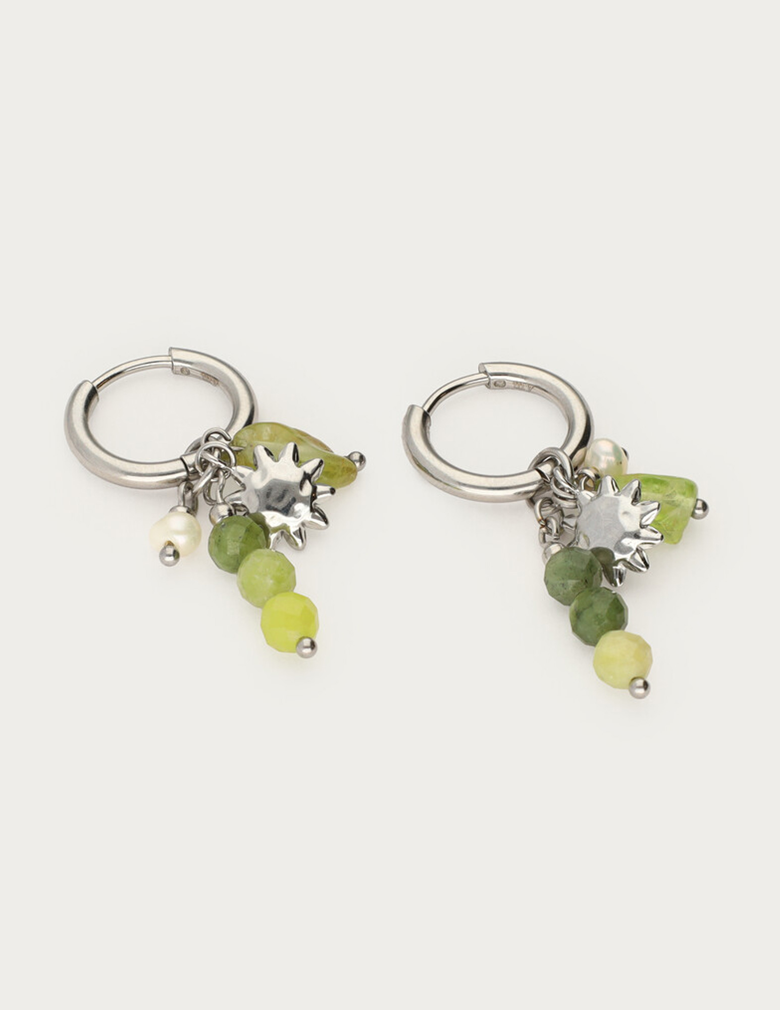 My Jewellery Sunrocks oorringen met zon MJ12732 Zilver