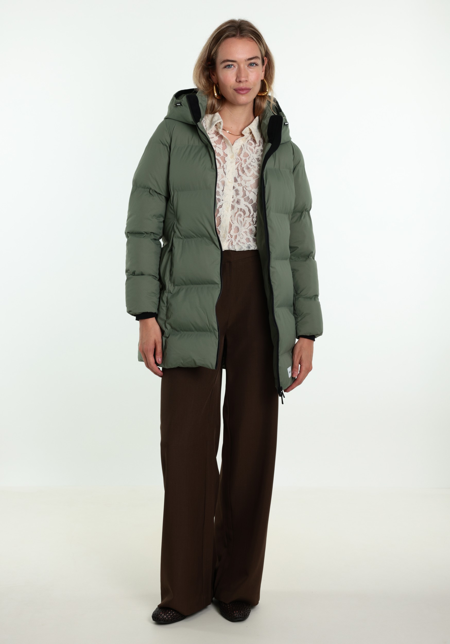 KHUJO Winterjas Tanare 5 1073JK263 Groen