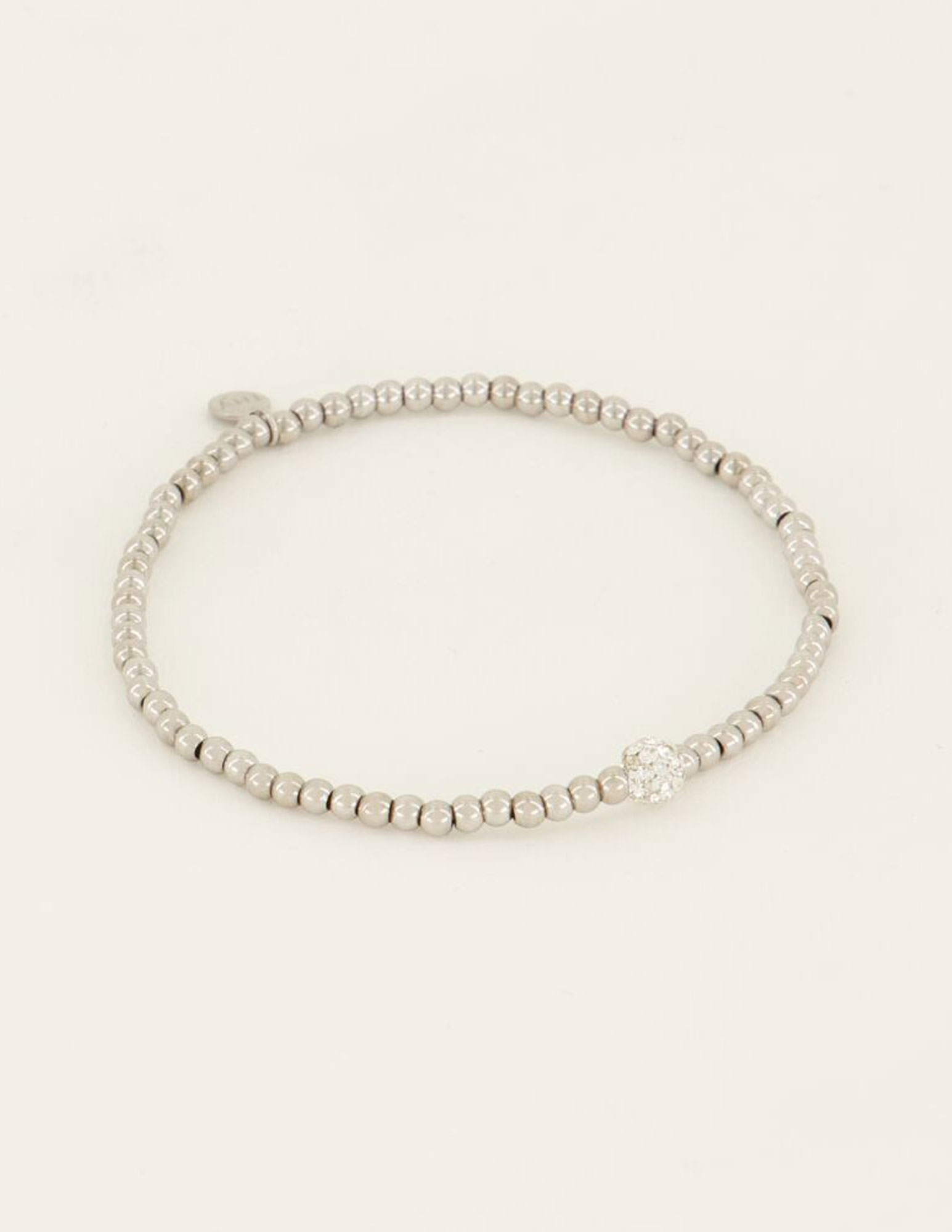 My Jewellery Kralen armband MJ07572 Zilver