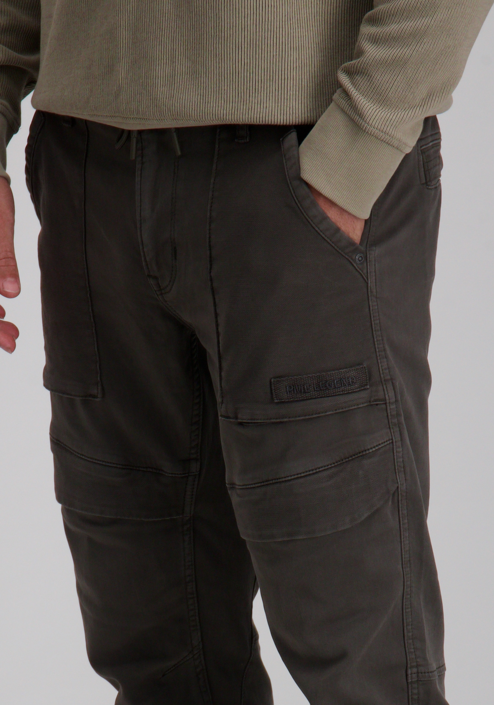 PME Legend Broek Flightrider PTR2509610-8039 Donker Grijs