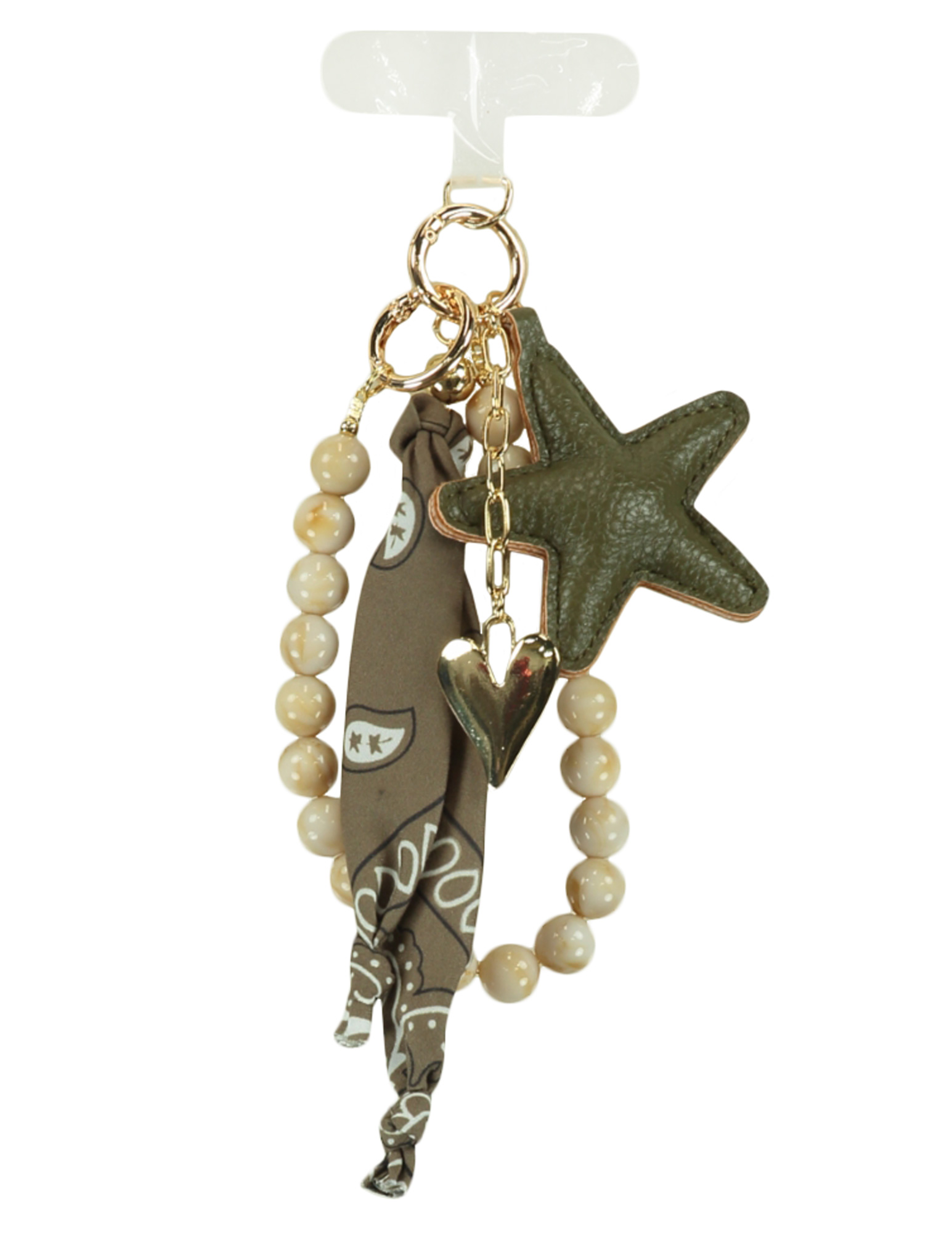 Be'Lieve Bag charm Green 86120251029016 Groen