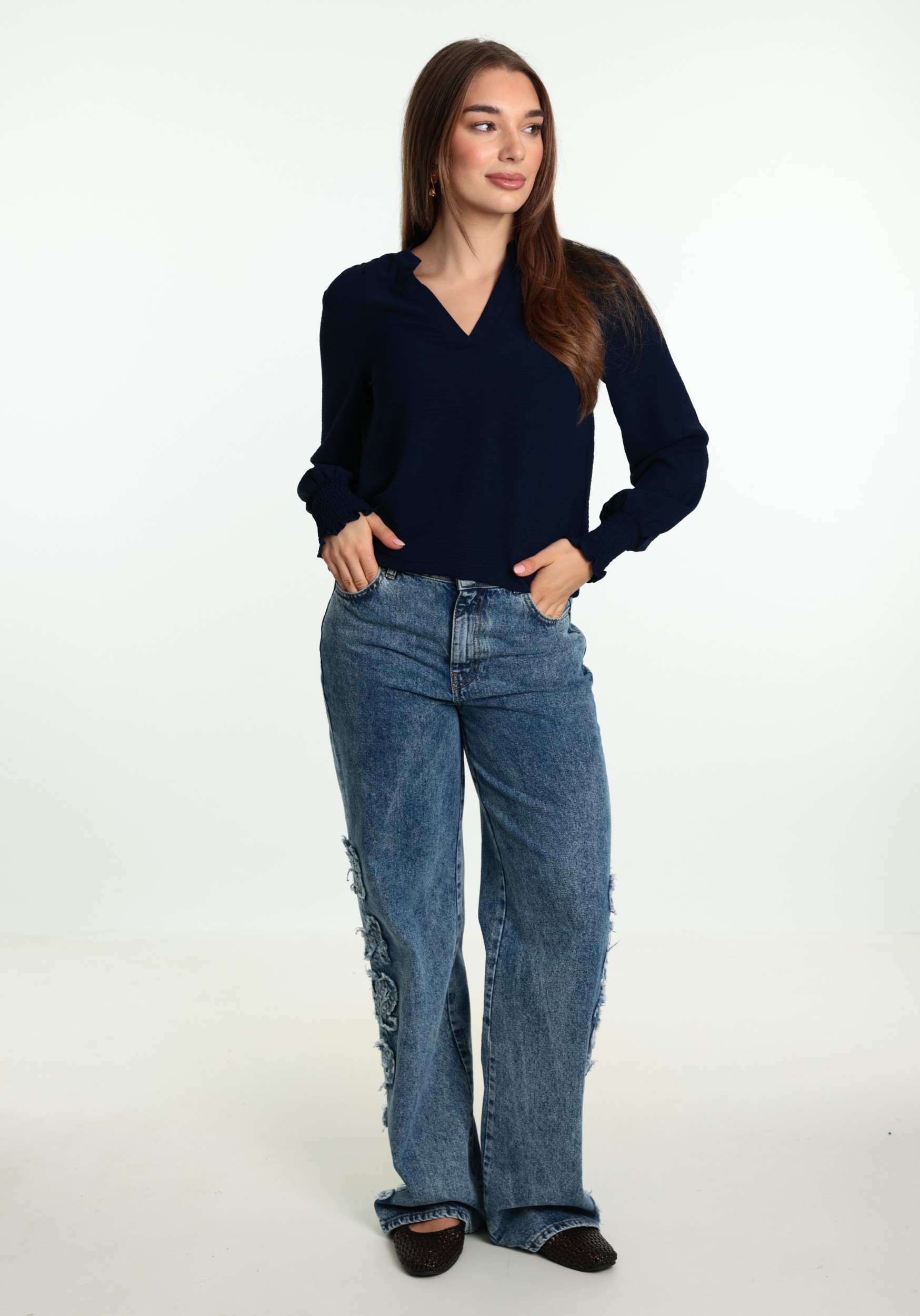 ONLY Blouse Mette 15284309 Donker blauw