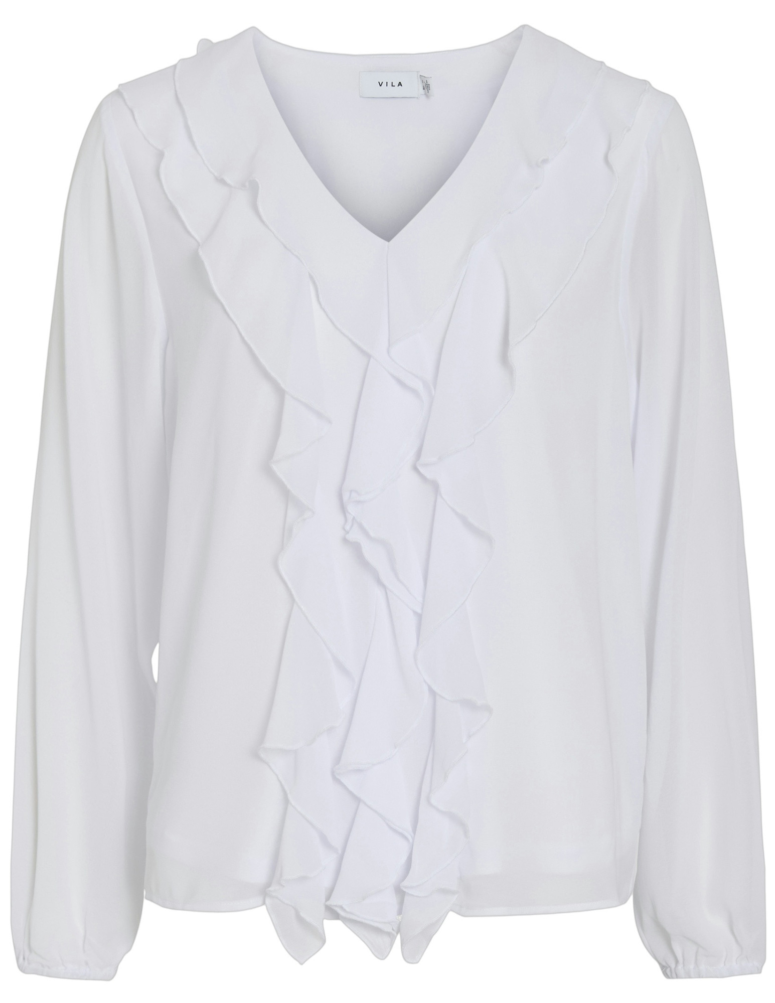 Vila Blouse Ane 14114604 Wit