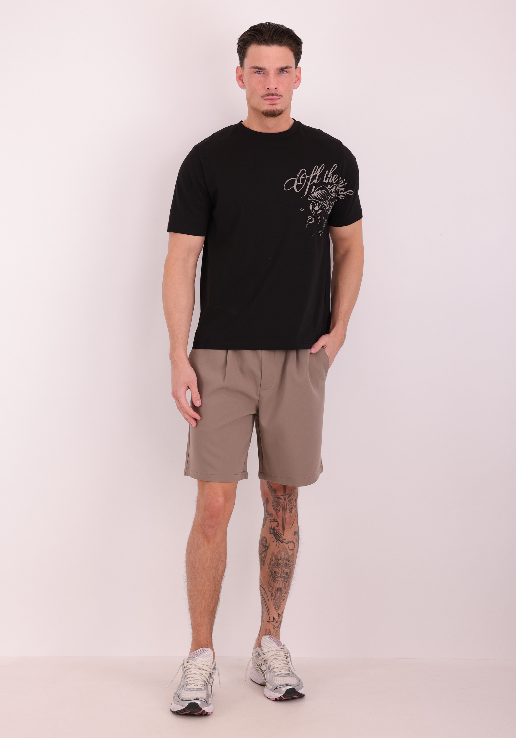 Off The Pitch T-shirt OTP261030 Zwart