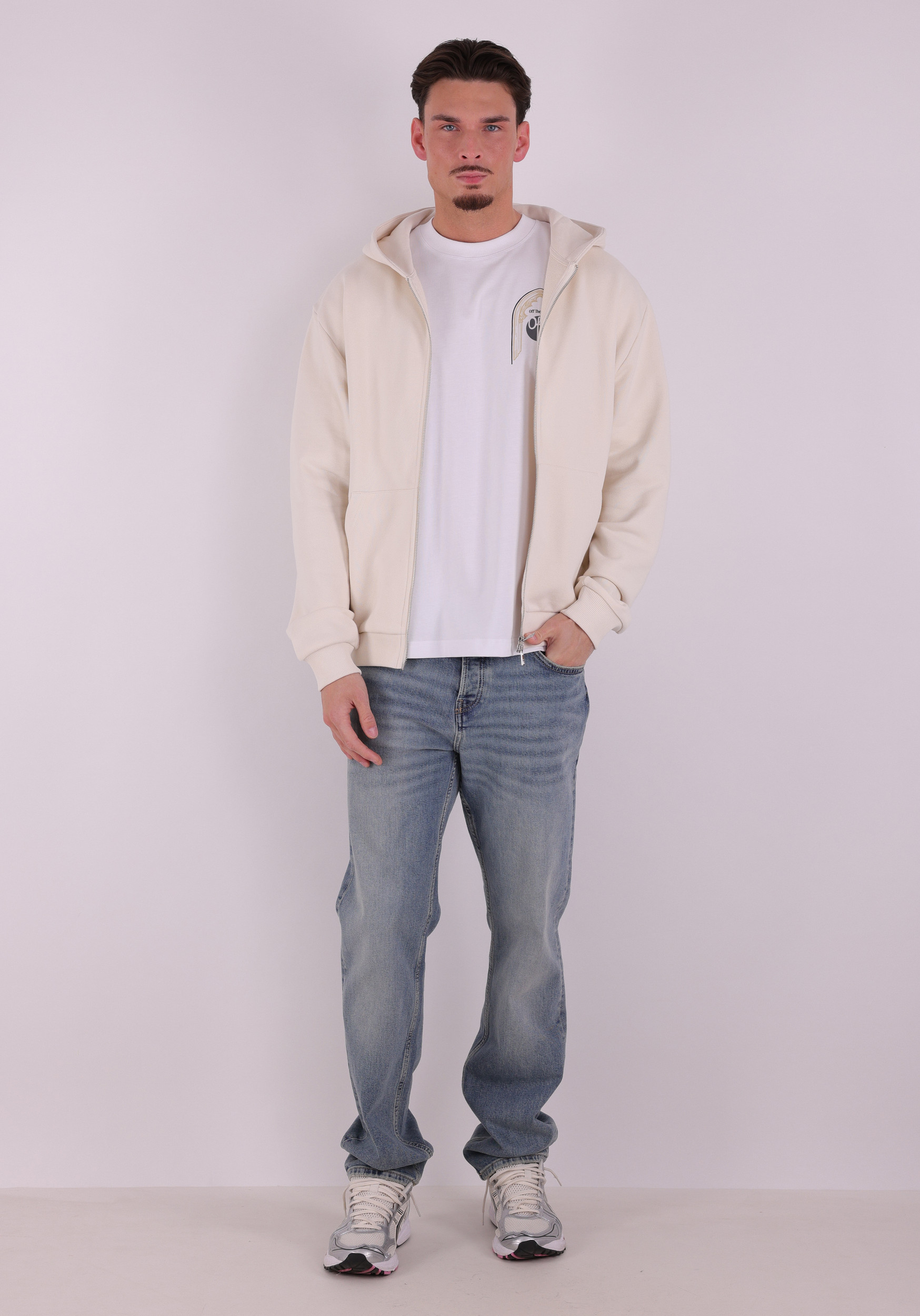 Off The Pitch Vest Phantom OTP261034 Ecru