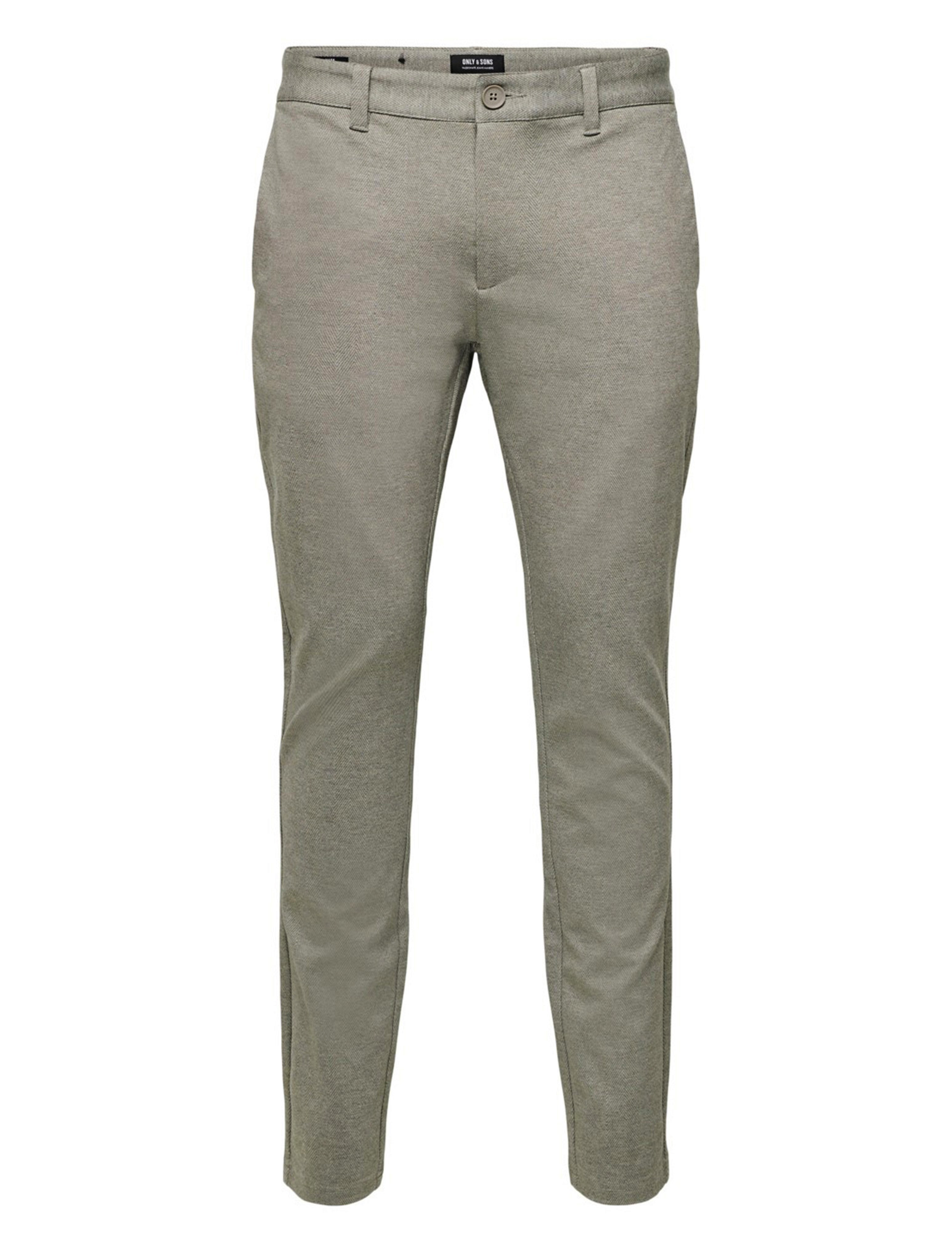 ONLY & SONS Mark pants herringbone 22025376 Grijs