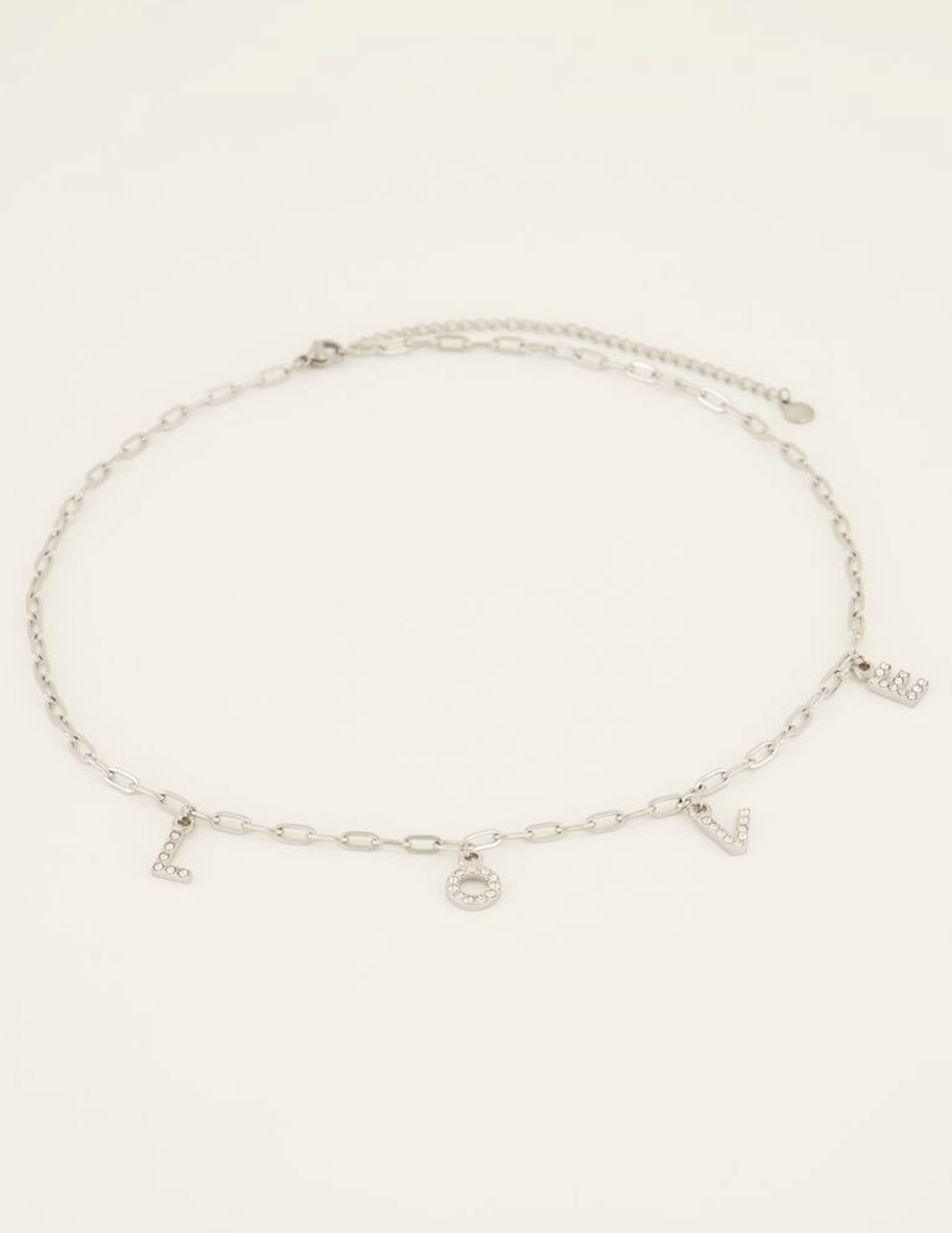 My Jewellery Ketting Love MJ07721 Zilver